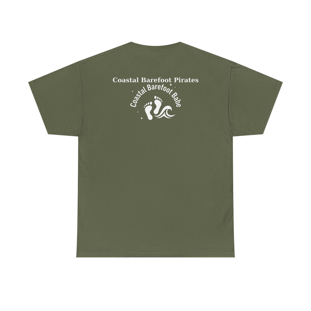 Coastal Barefoot Pirate Tee Babe
