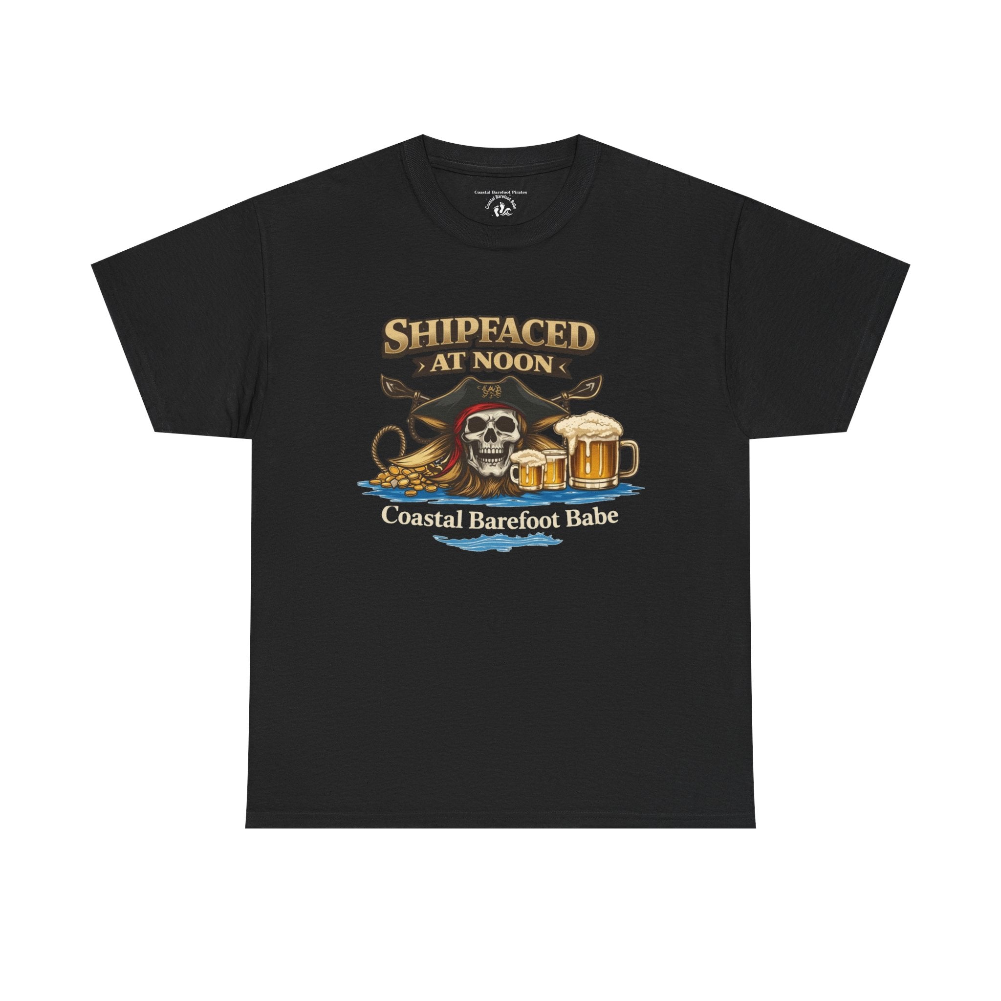 Coastal Barefoot Pirate Tee Babe