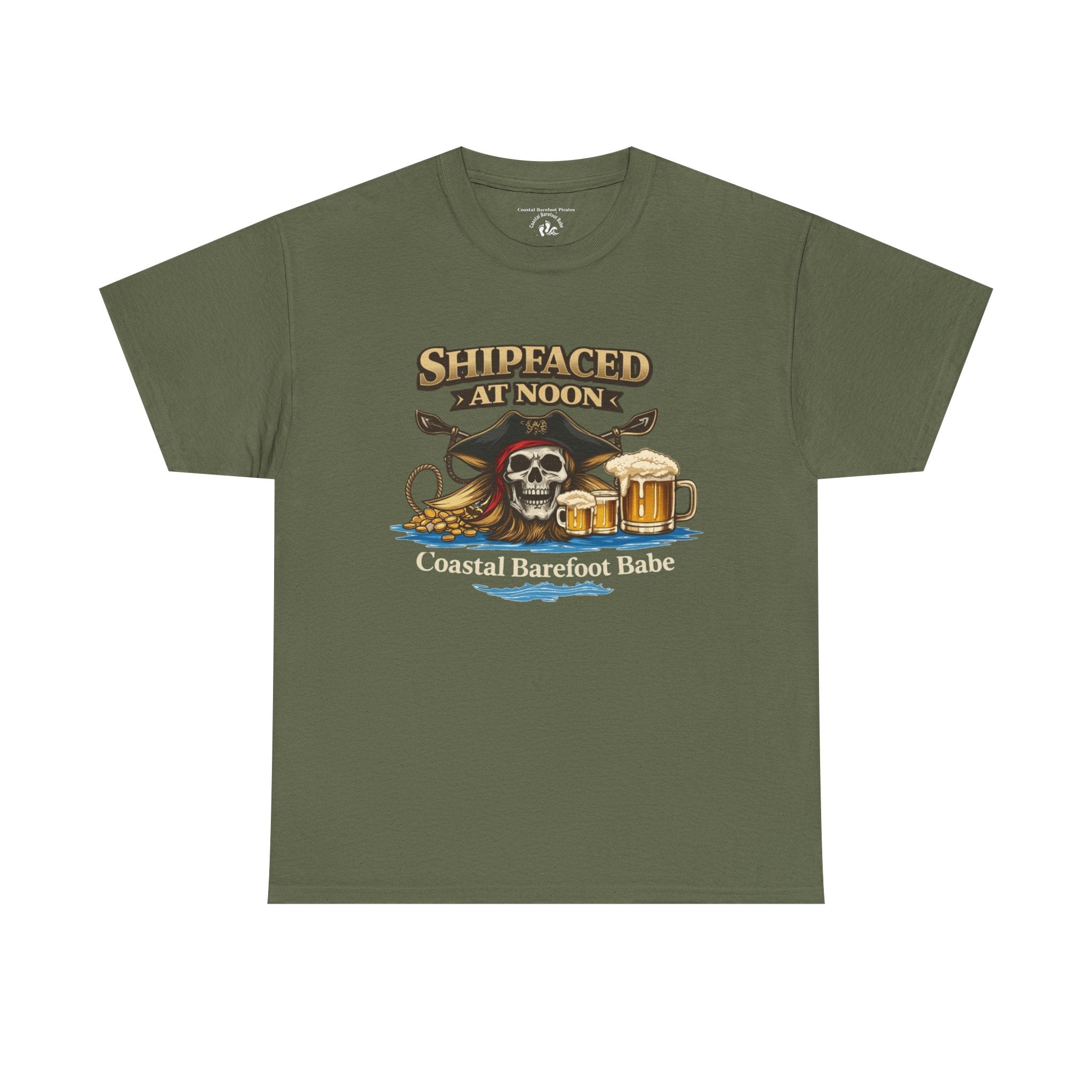 Coastal Barefoot Pirate Tee Babe