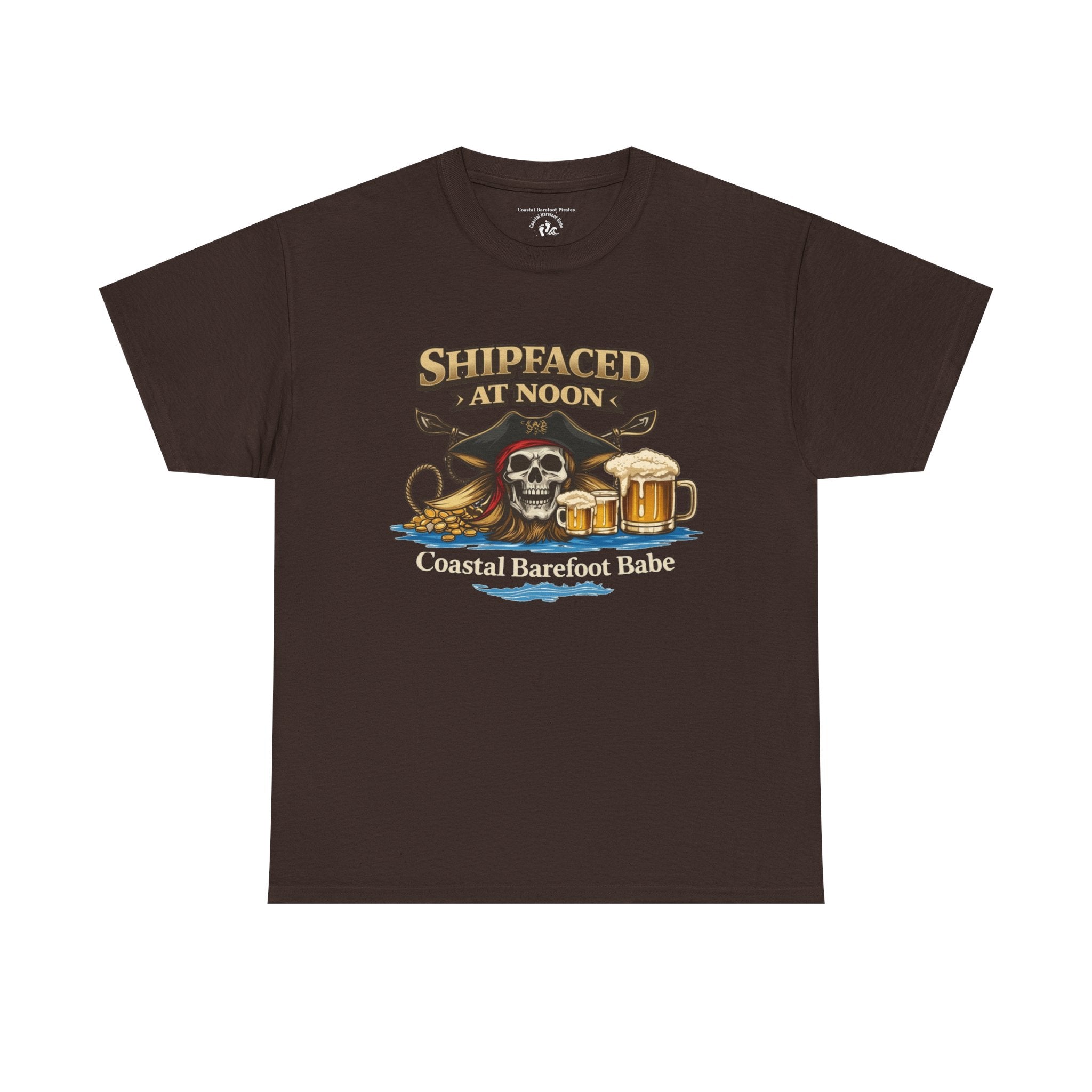Coastal Barefoot Pirate Tee Babe