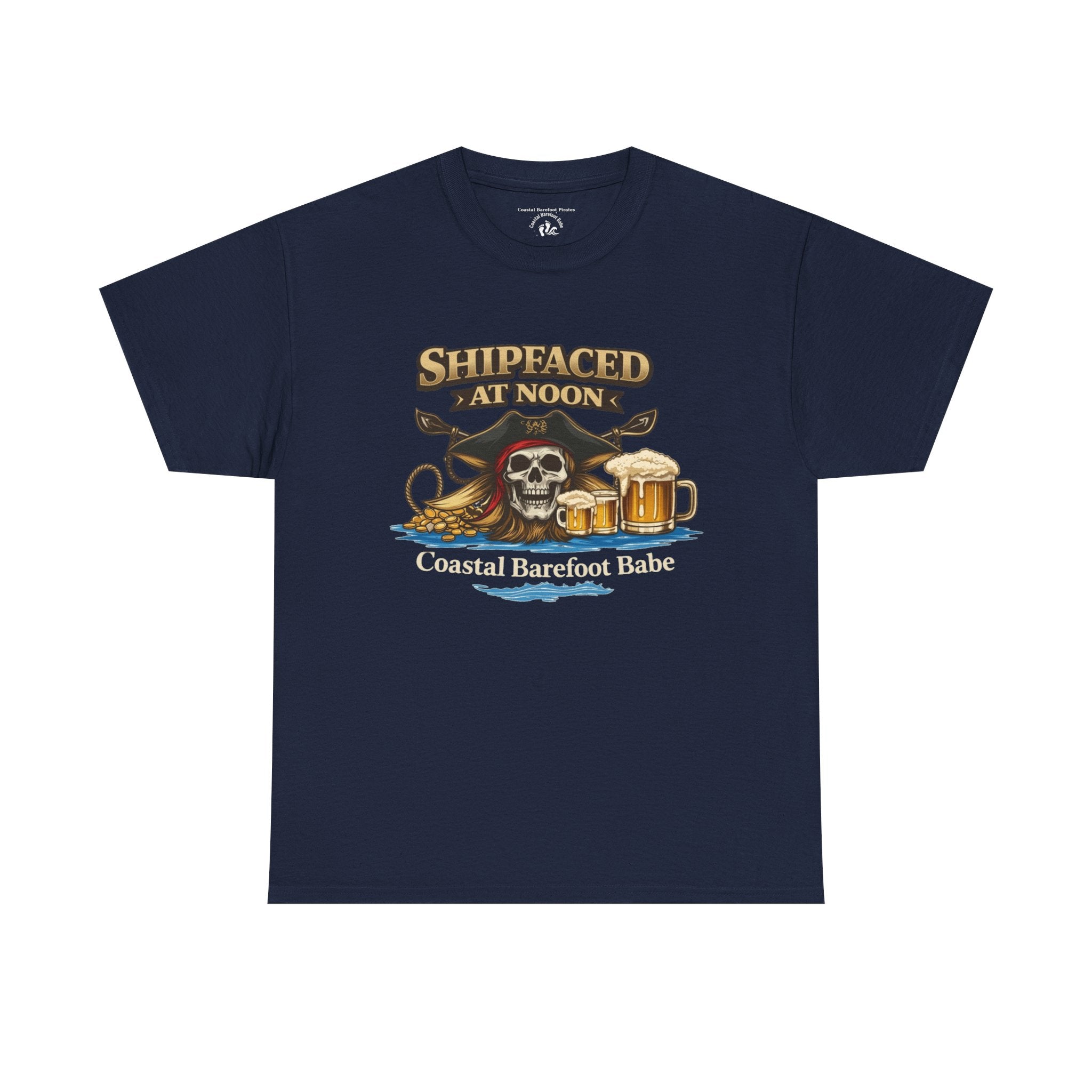 Coastal Barefoot Pirate Tee Babe