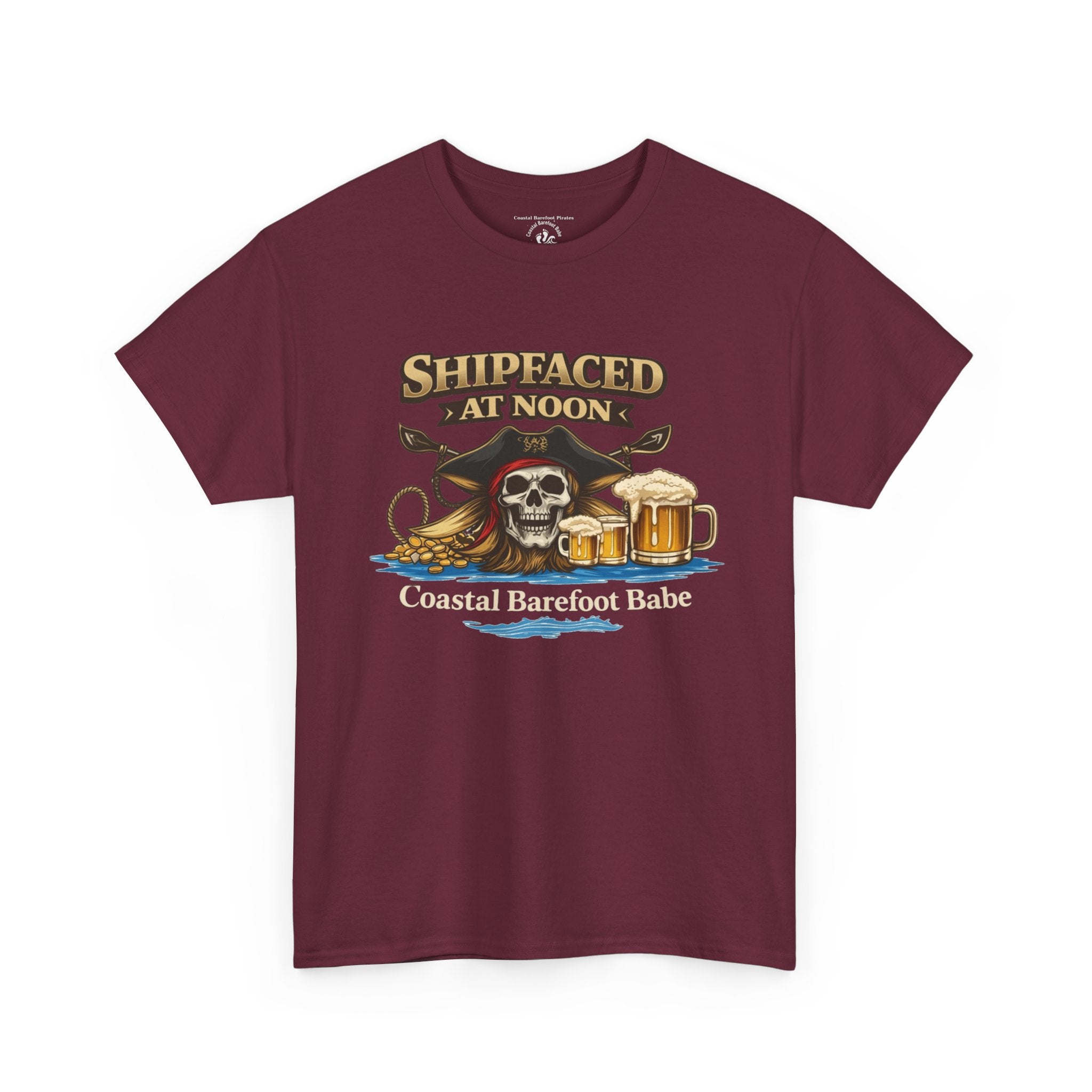 Coastal Barefoot Pirate Tee Babe