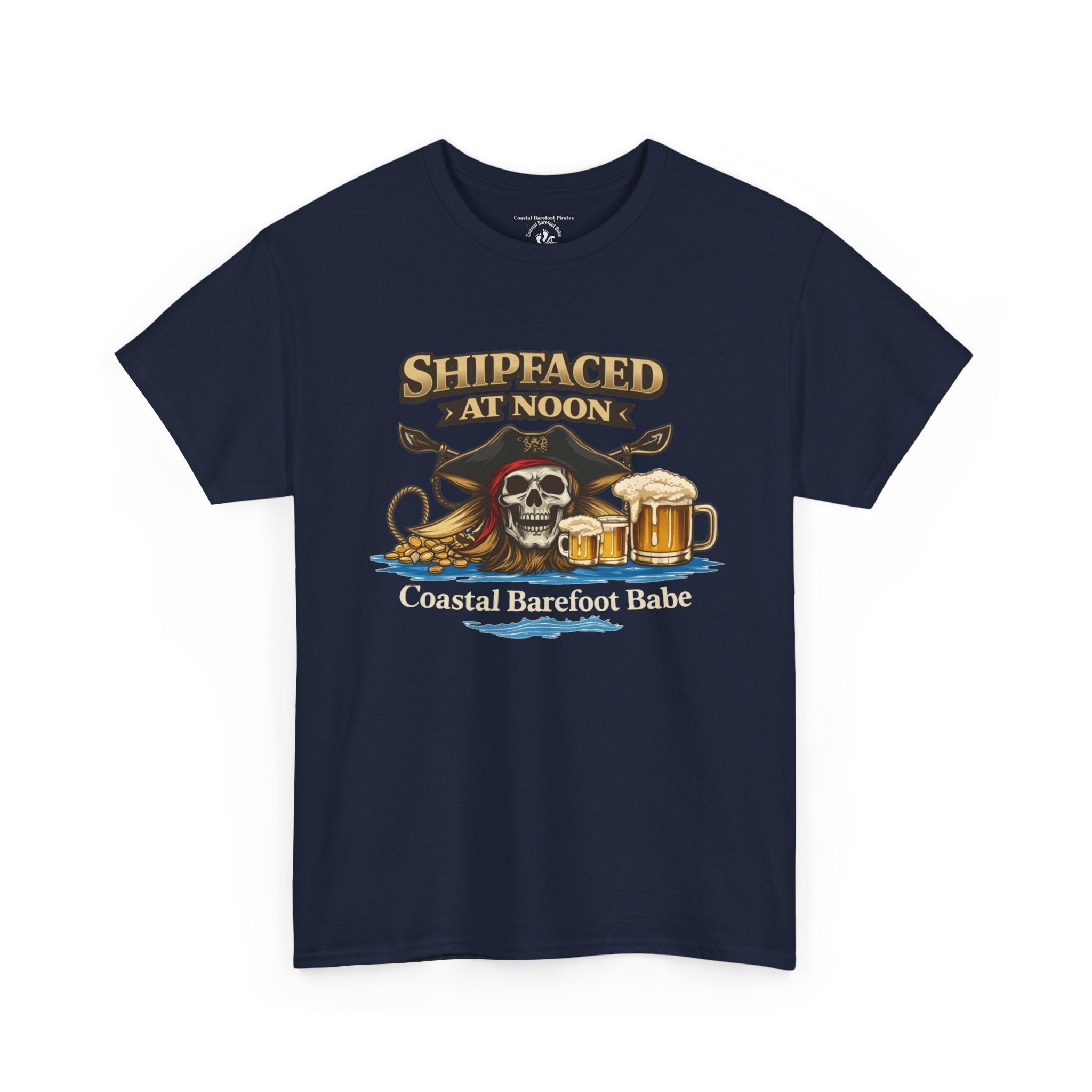 Coastal Barefoot Pirate Tee Babe