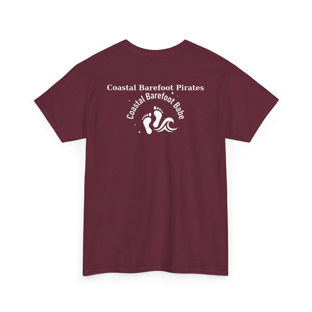 Coastal Barefoot Pirate Tee Babe