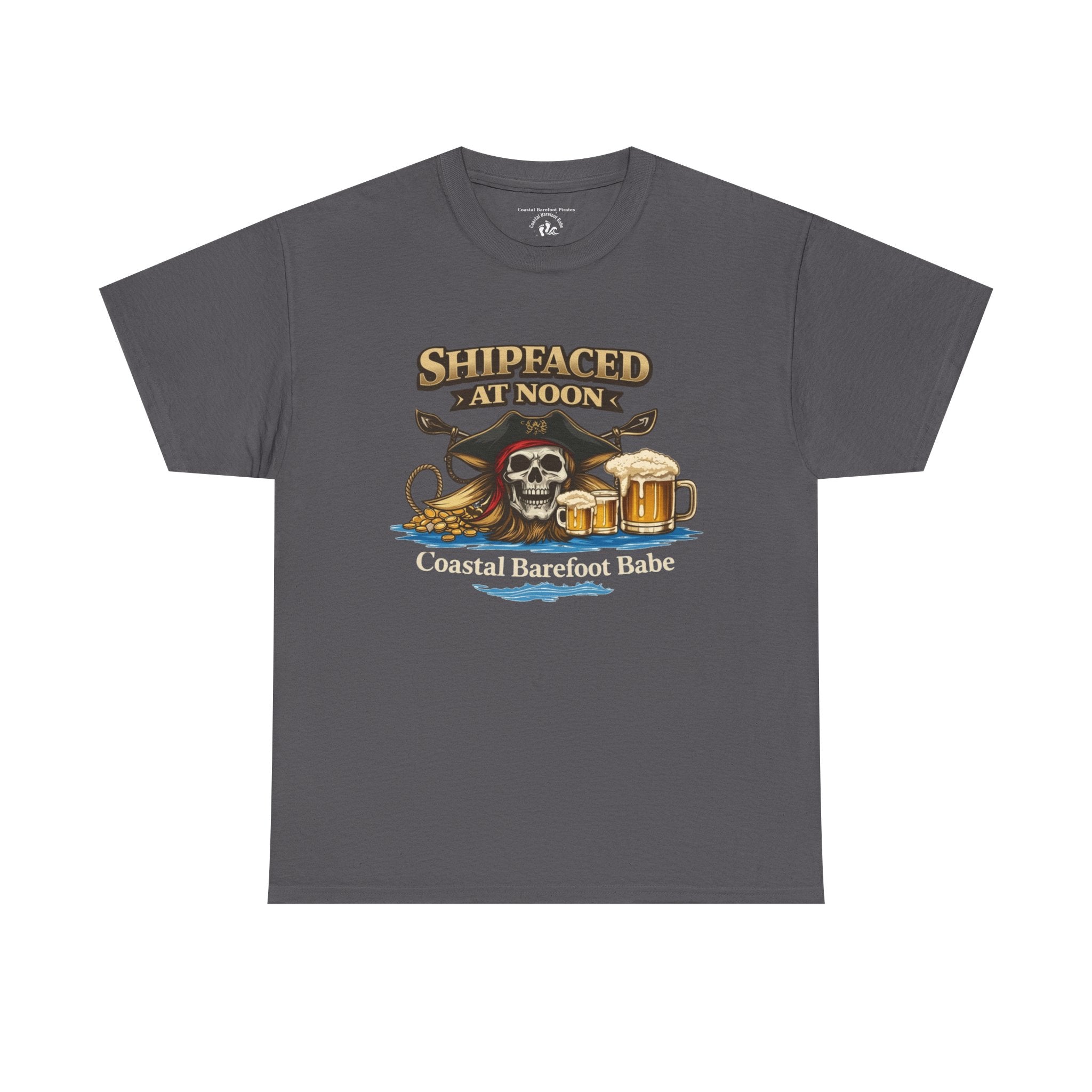 Coastal Barefoot Pirate Tee Babe