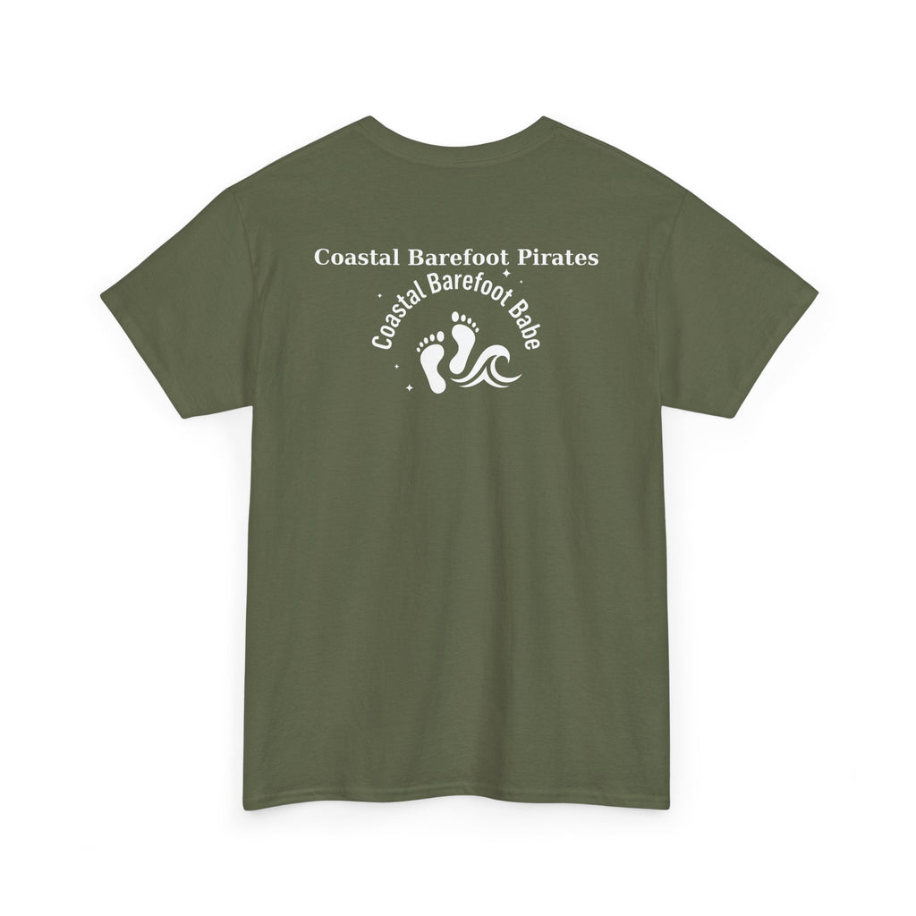 Coastal Barefoot Pirate Tee Babe