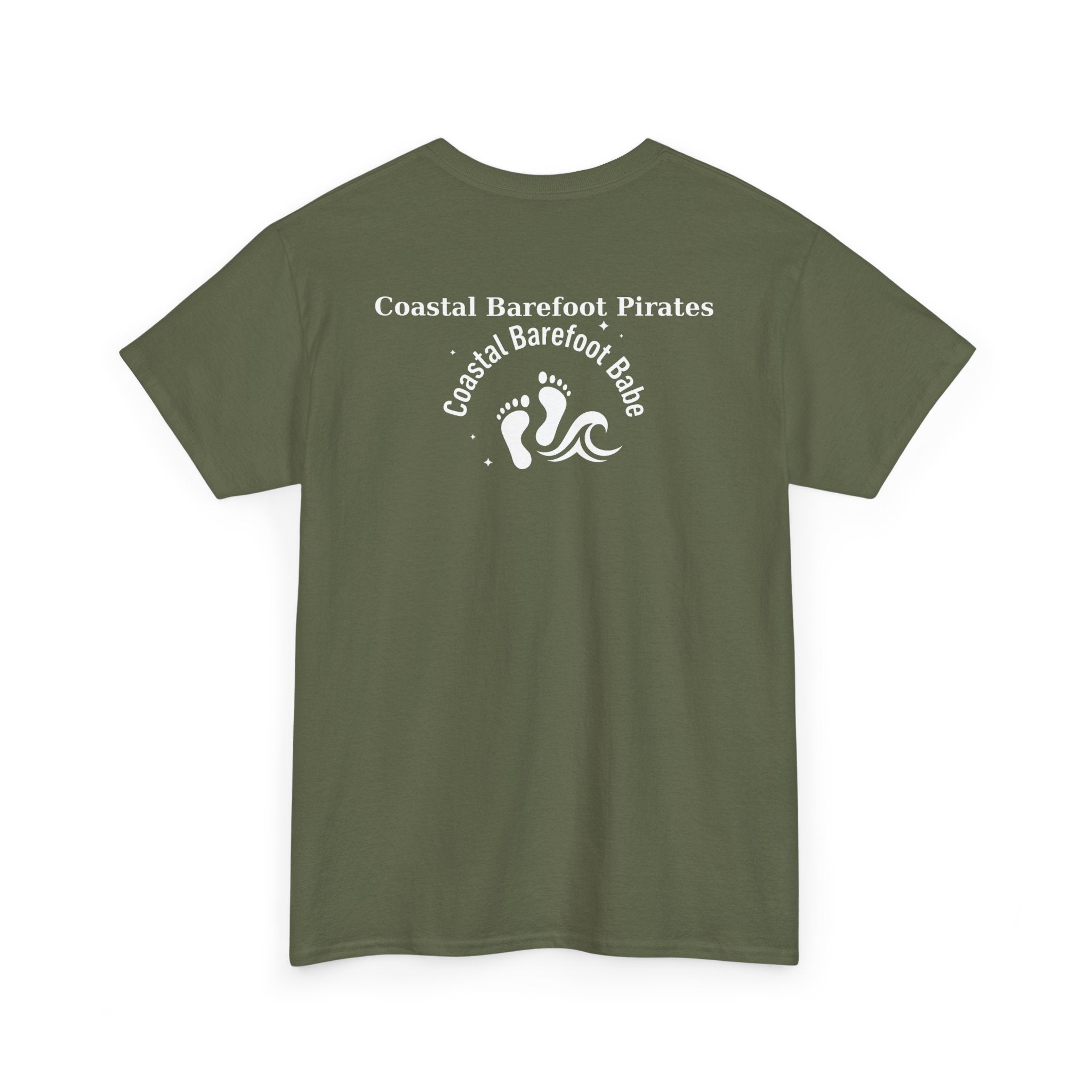 Coastal Barefoot Pirate Tee Babe