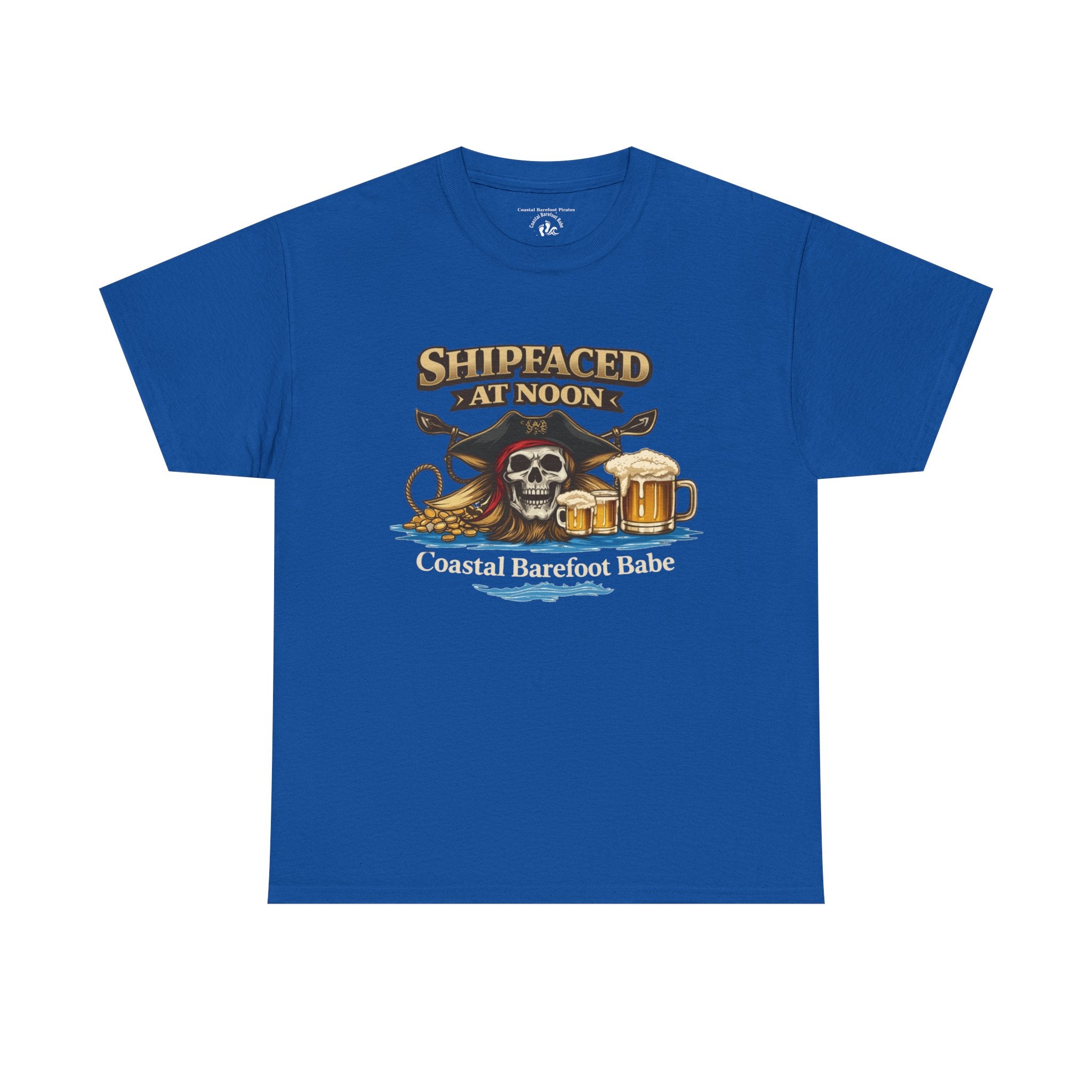 Coastal Barefoot Pirate Tee Babe