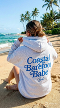 Coastal Barefoot Babe Hoodie