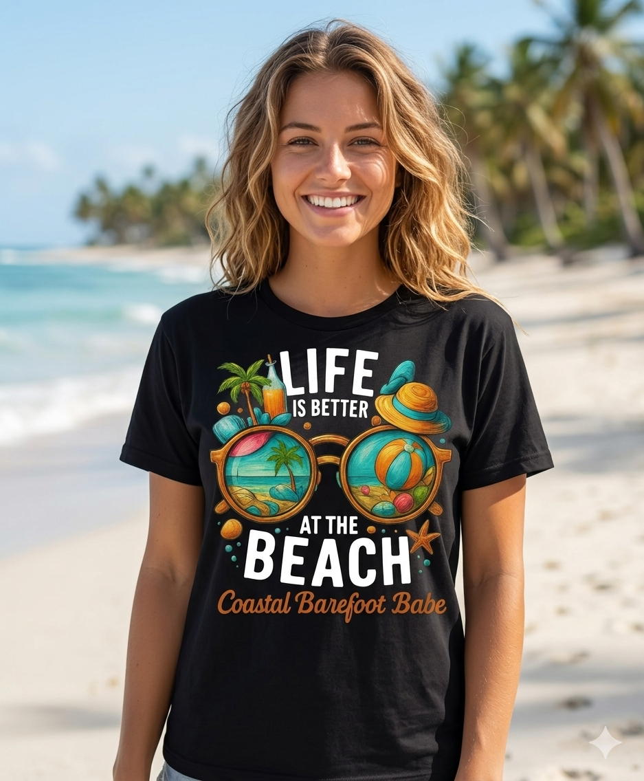 Life is better at the Beach Dark version