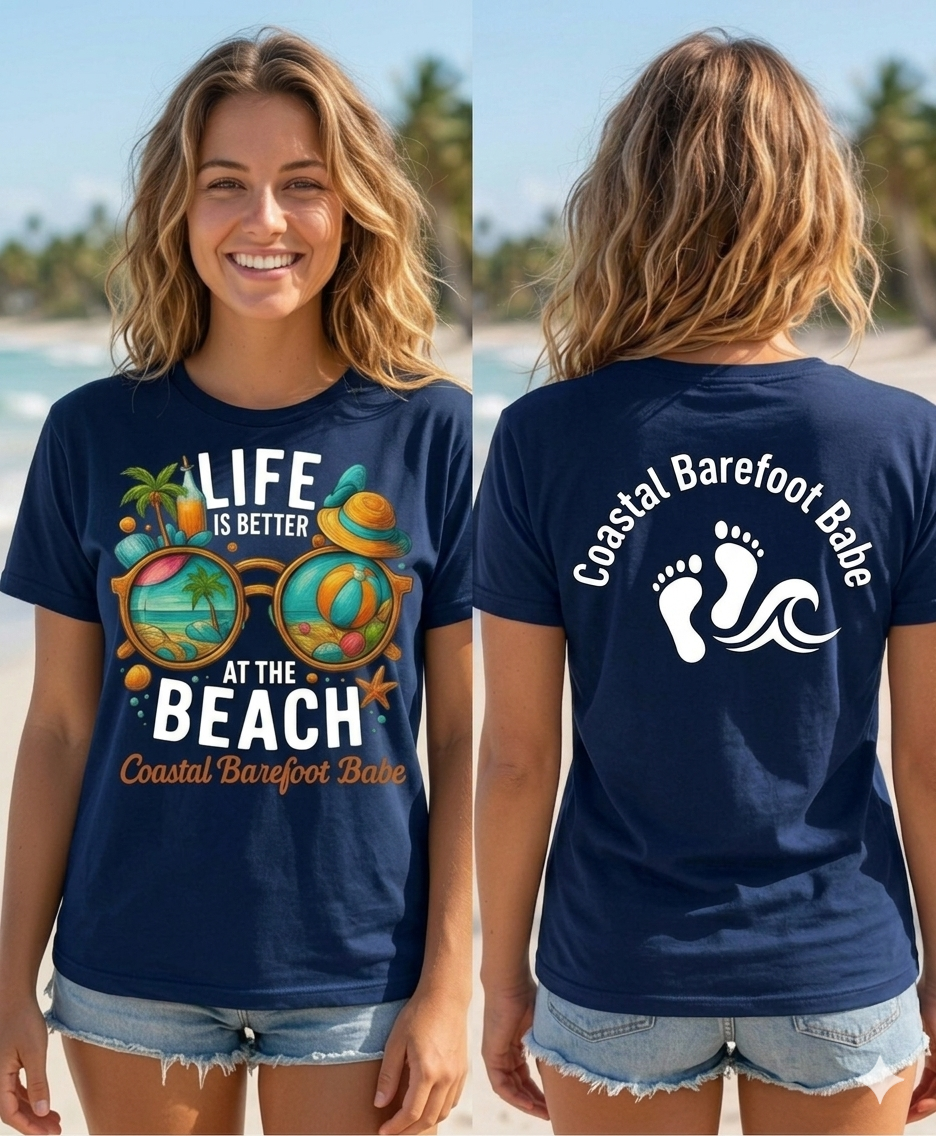 Life is better at the Beach Dark version