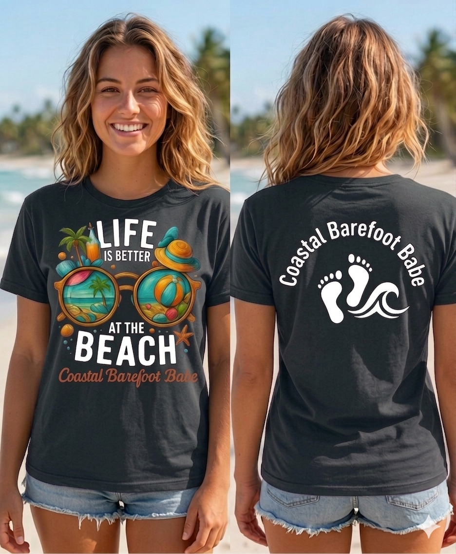 Life is better at the Beach Dark version