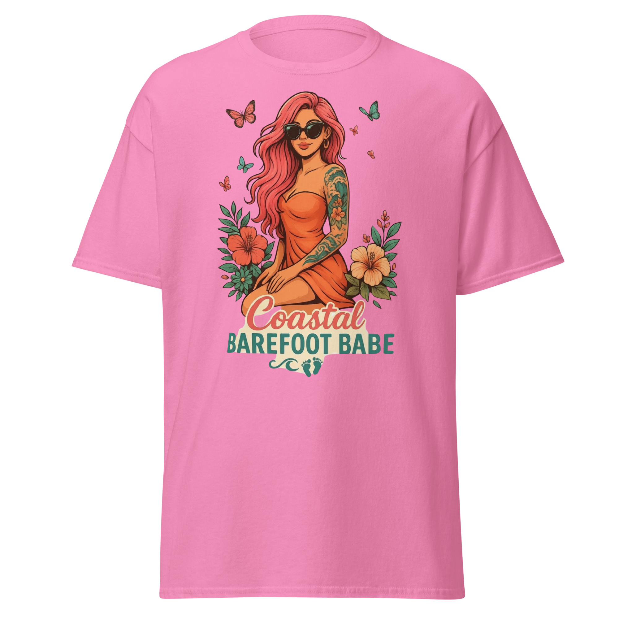 Coastal Barefoot Babe Signature Tee