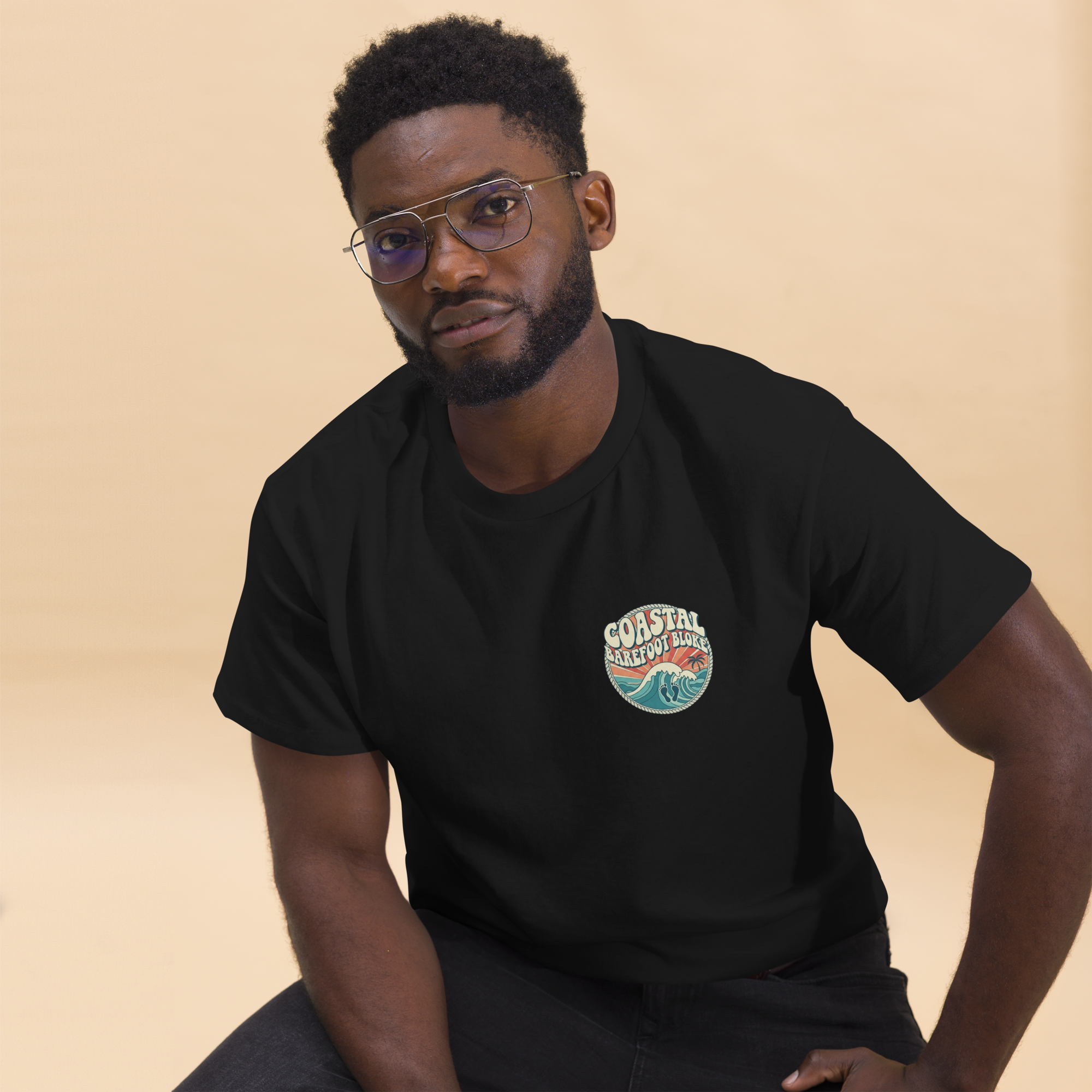 Coastal Barefoot Mens Premium Tee