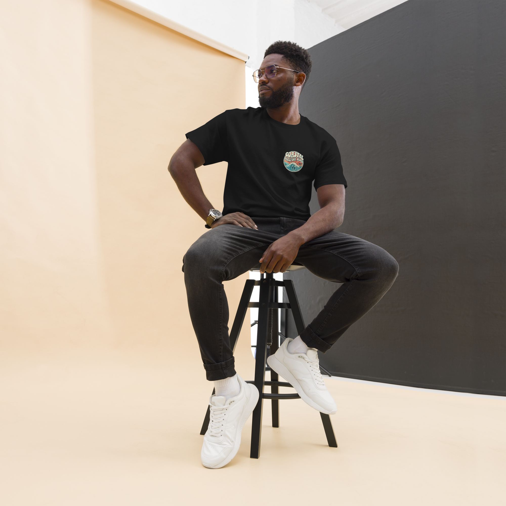 Coastal Barefoot Mens Premium Tee
