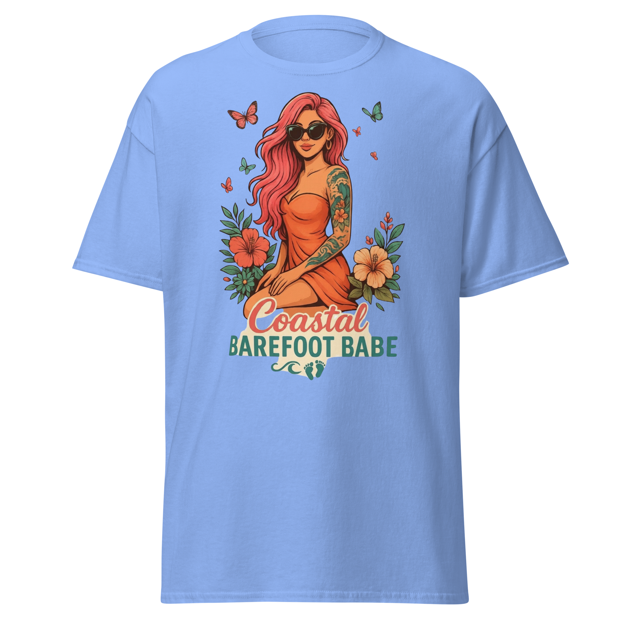 Coastal Barefoot Babe Signature Tee