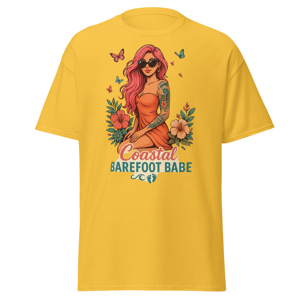 Coastal Barefoot Babe Signature Tee