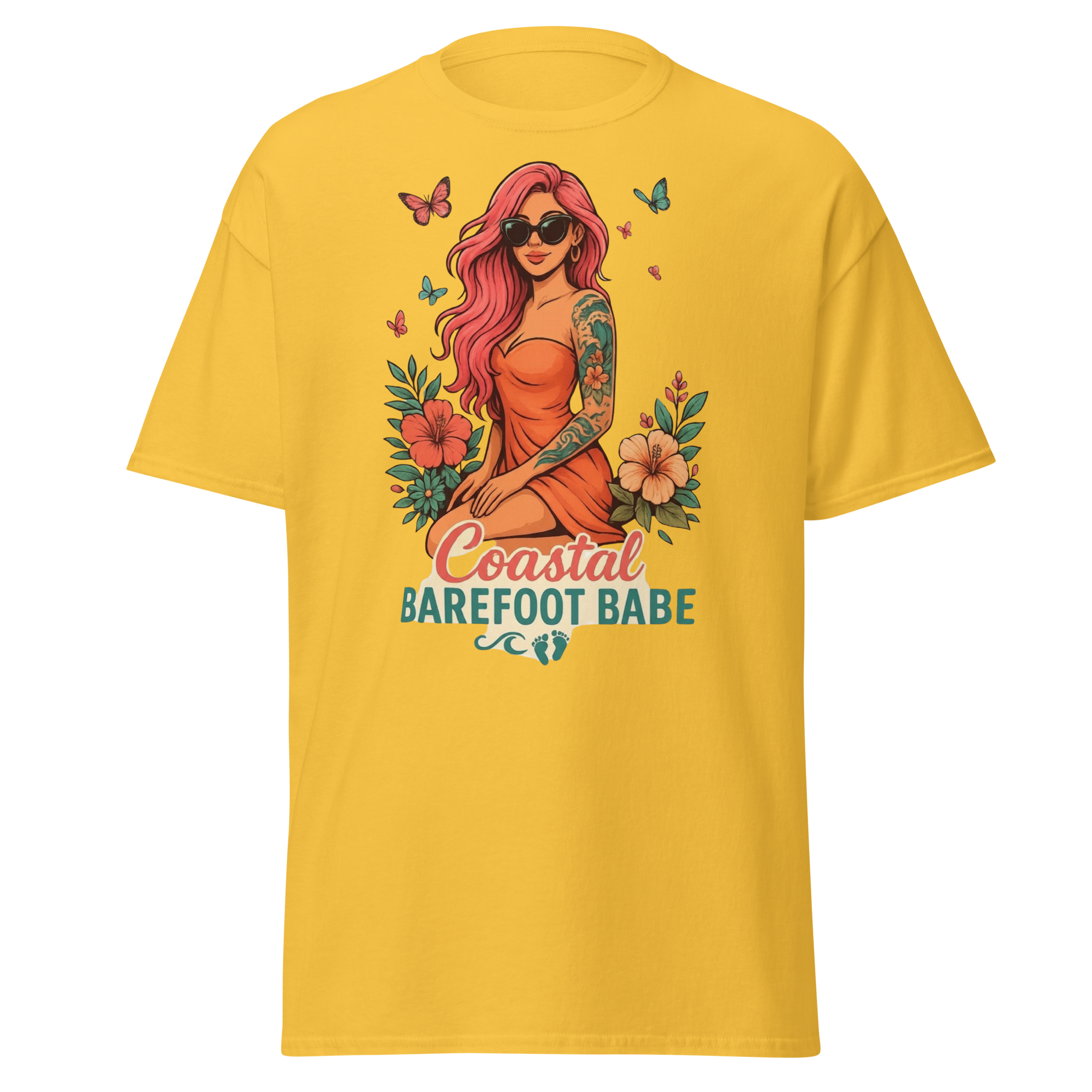 Coastal Barefoot Babe Signature Tee