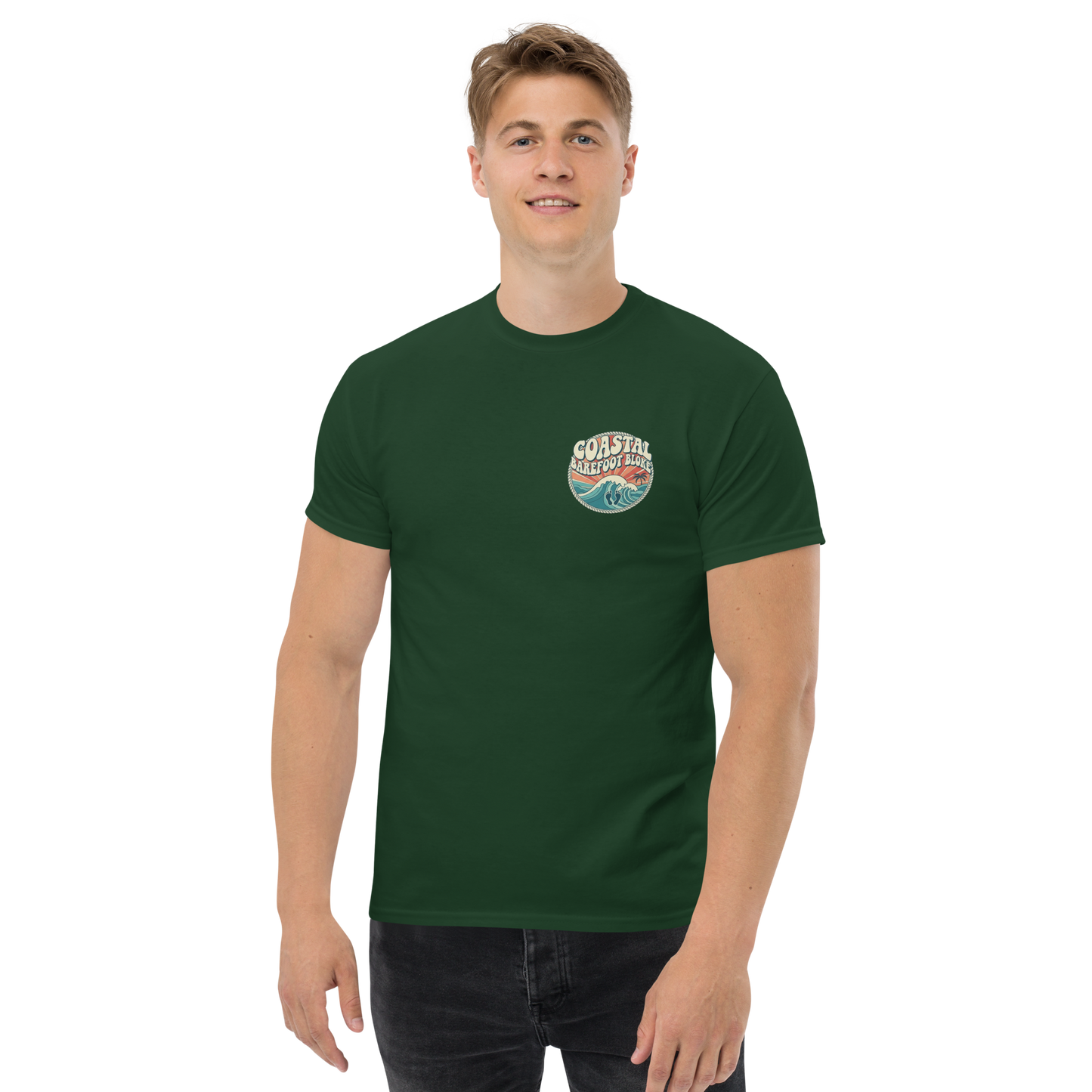 Coastal Barefoot Mens Premium Tee
