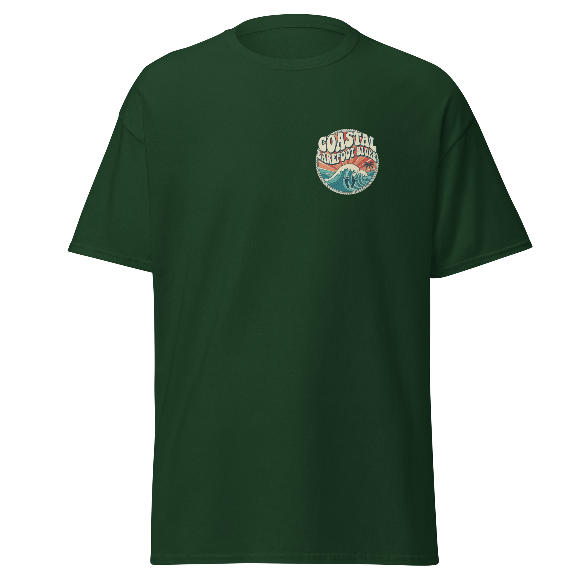 Coastal Barefoot Mens Premium Tee