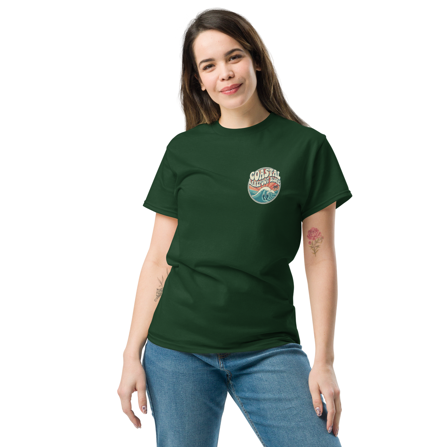 Coastal Barefoot Mens Premium Tee