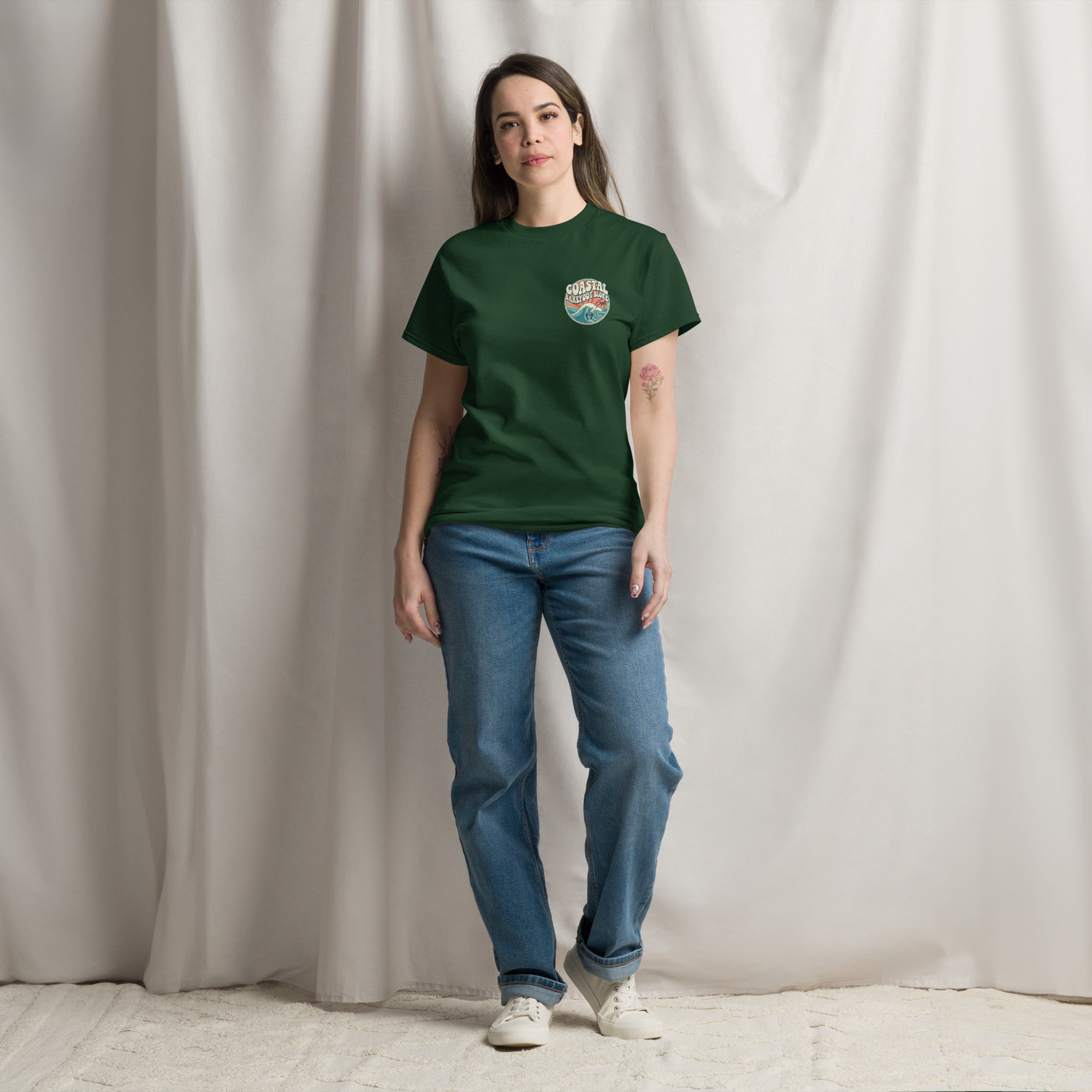 Coastal Barefoot Mens Premium Tee