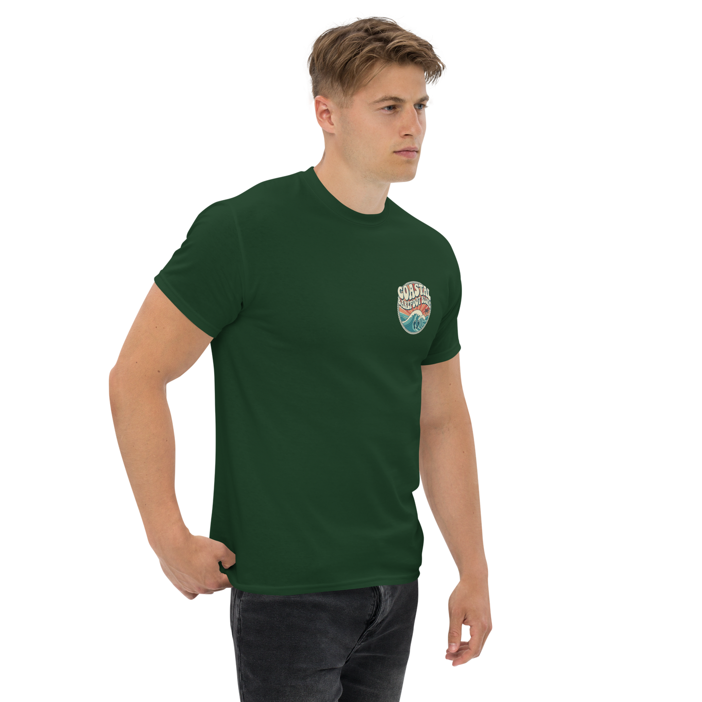 Coastal Barefoot Mens Premium Tee
