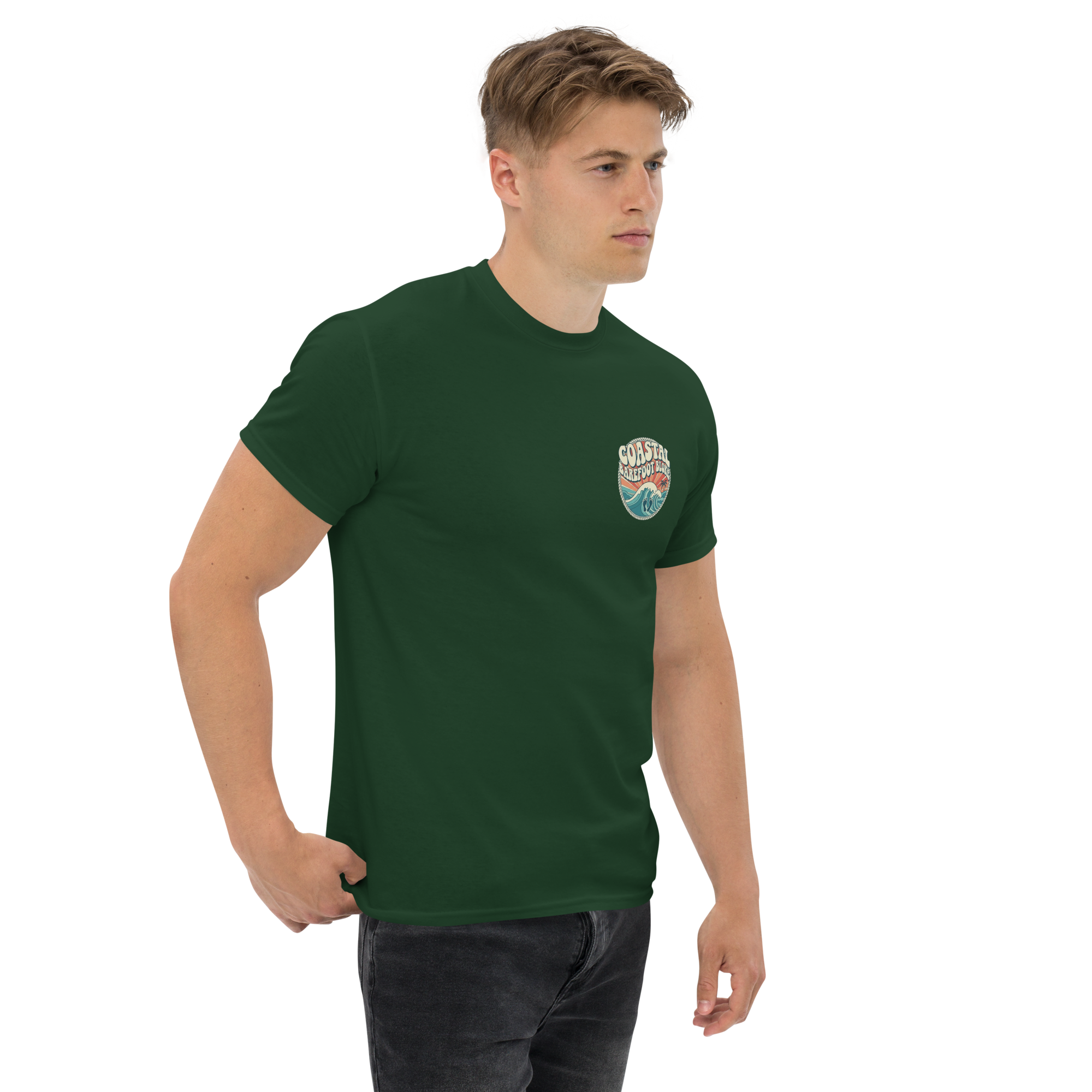 Coastal Barefoot Mens Premium Tee