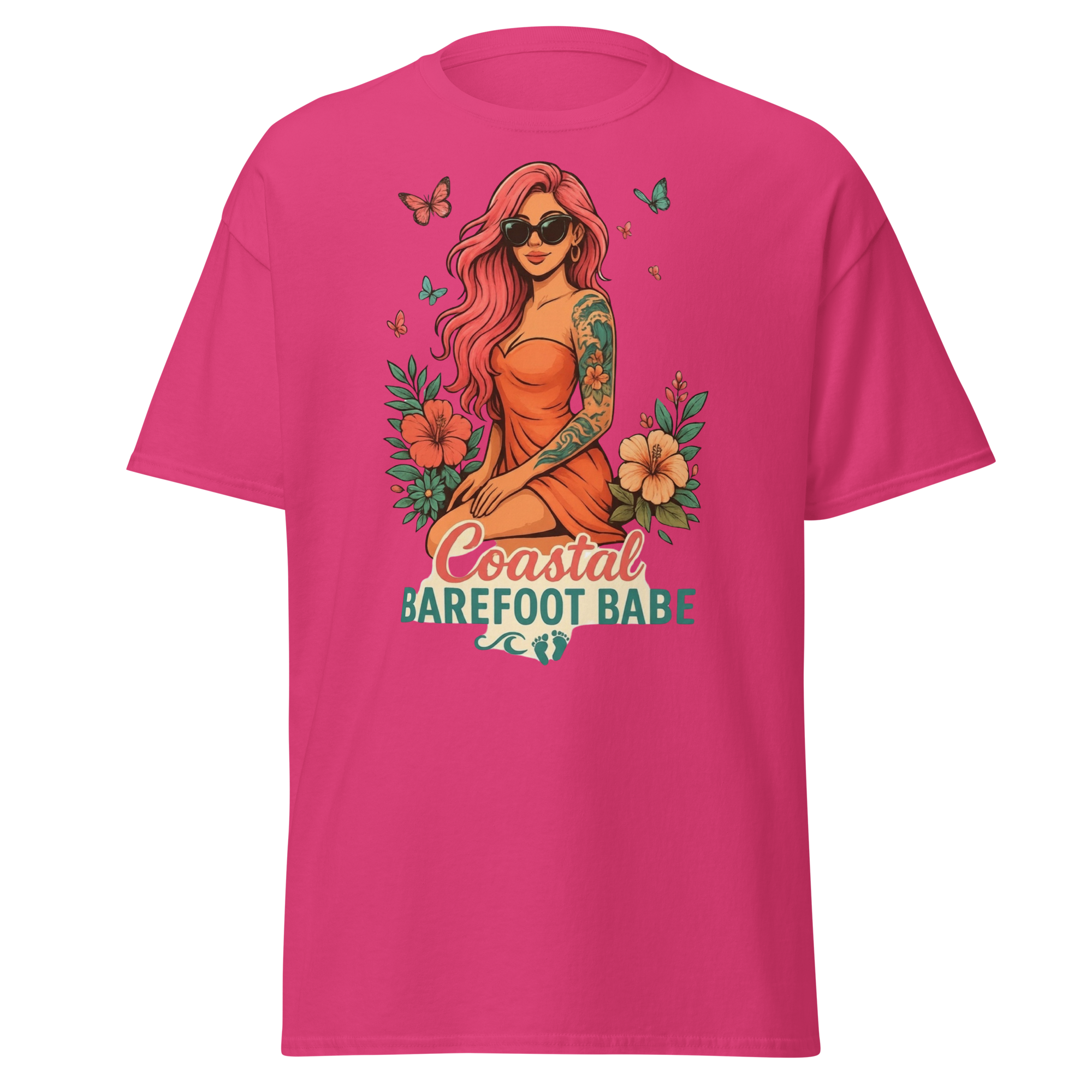 Coastal Barefoot Babe Signature Tee