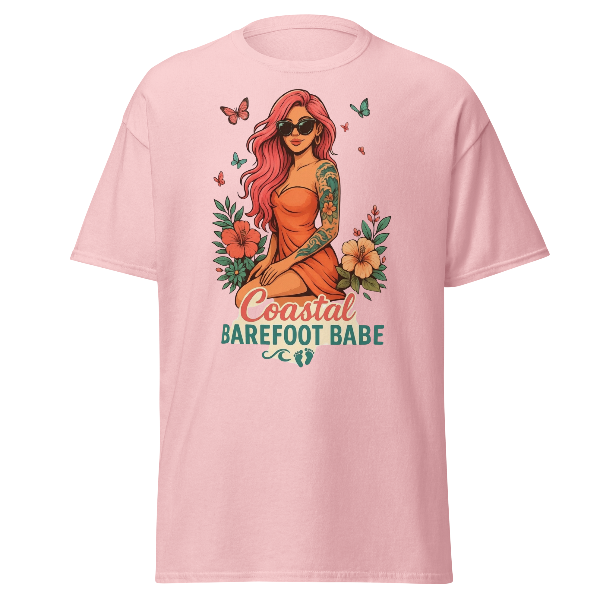 Coastal Barefoot Babe Signature Tee