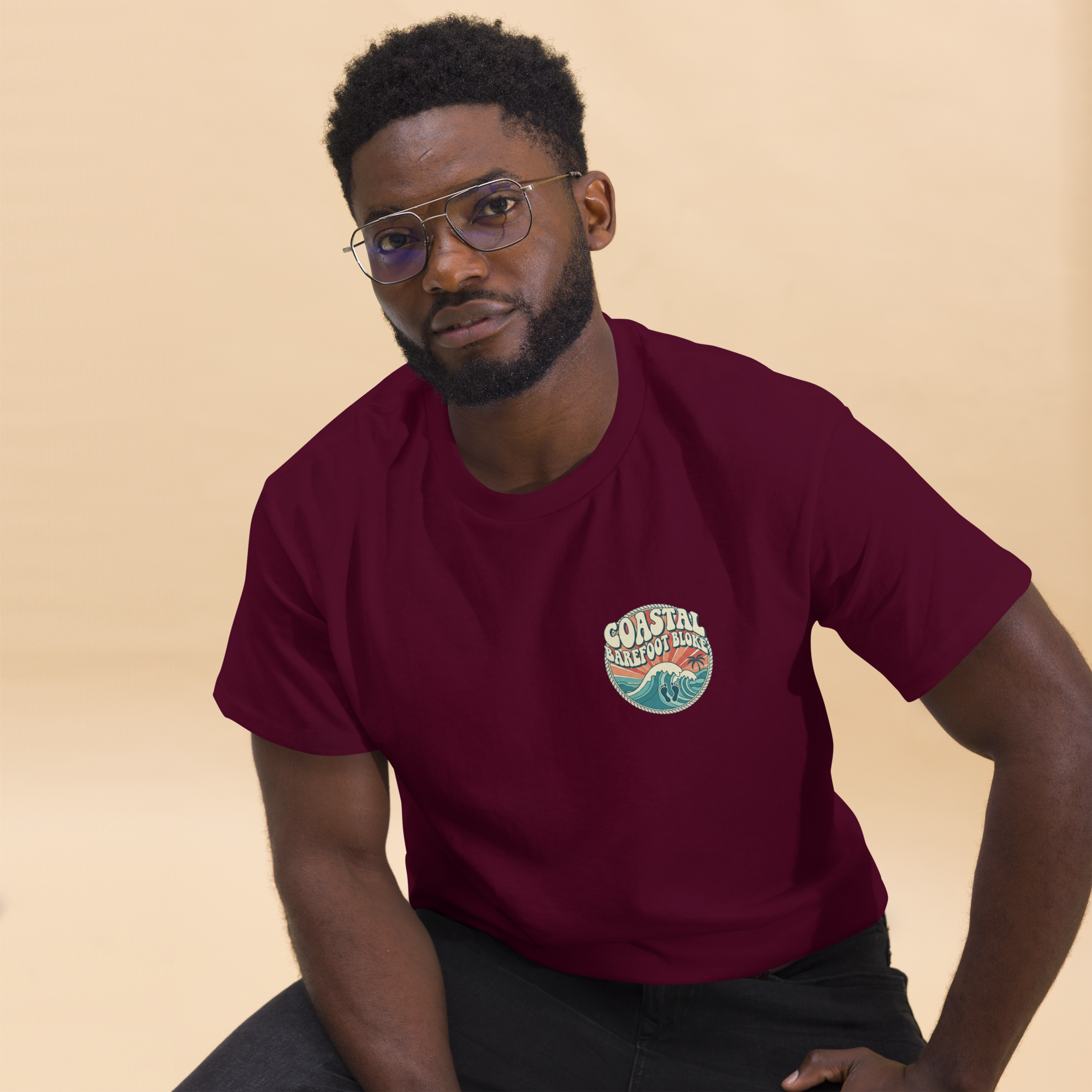 Coastal Barefoot Mens Premium Tee