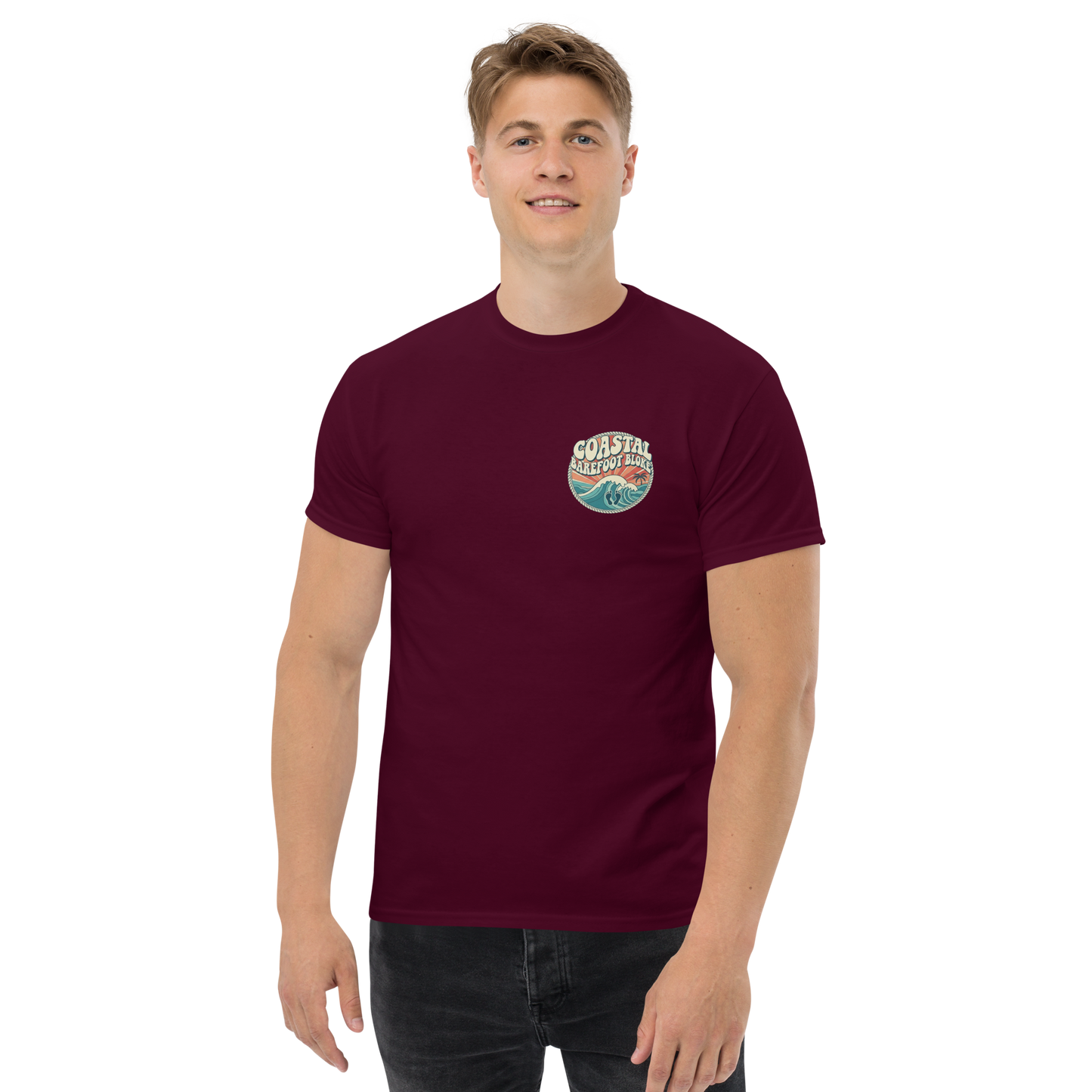 Coastal Barefoot Mens Premium Tee