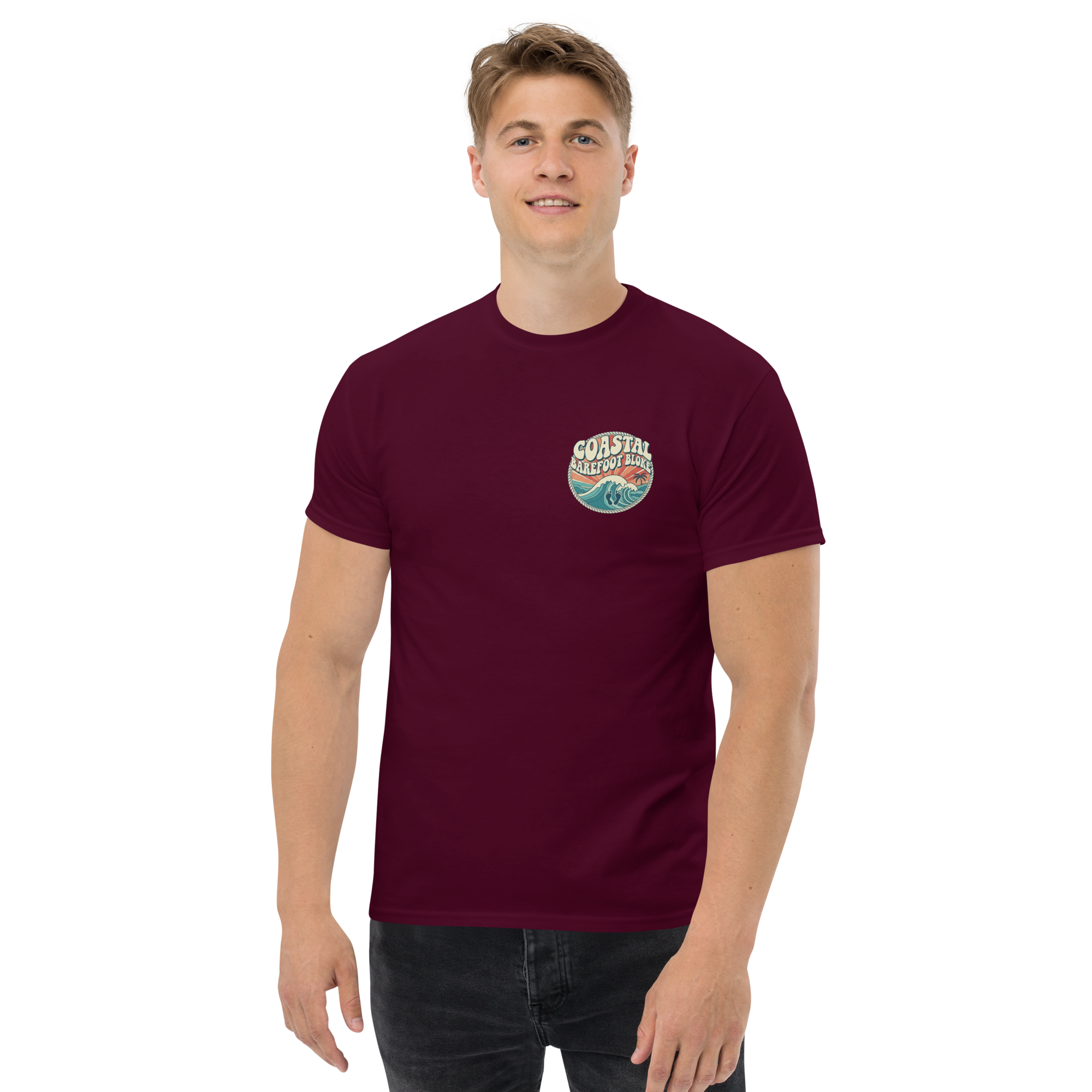 Coastal Barefoot Mens Premium Tee