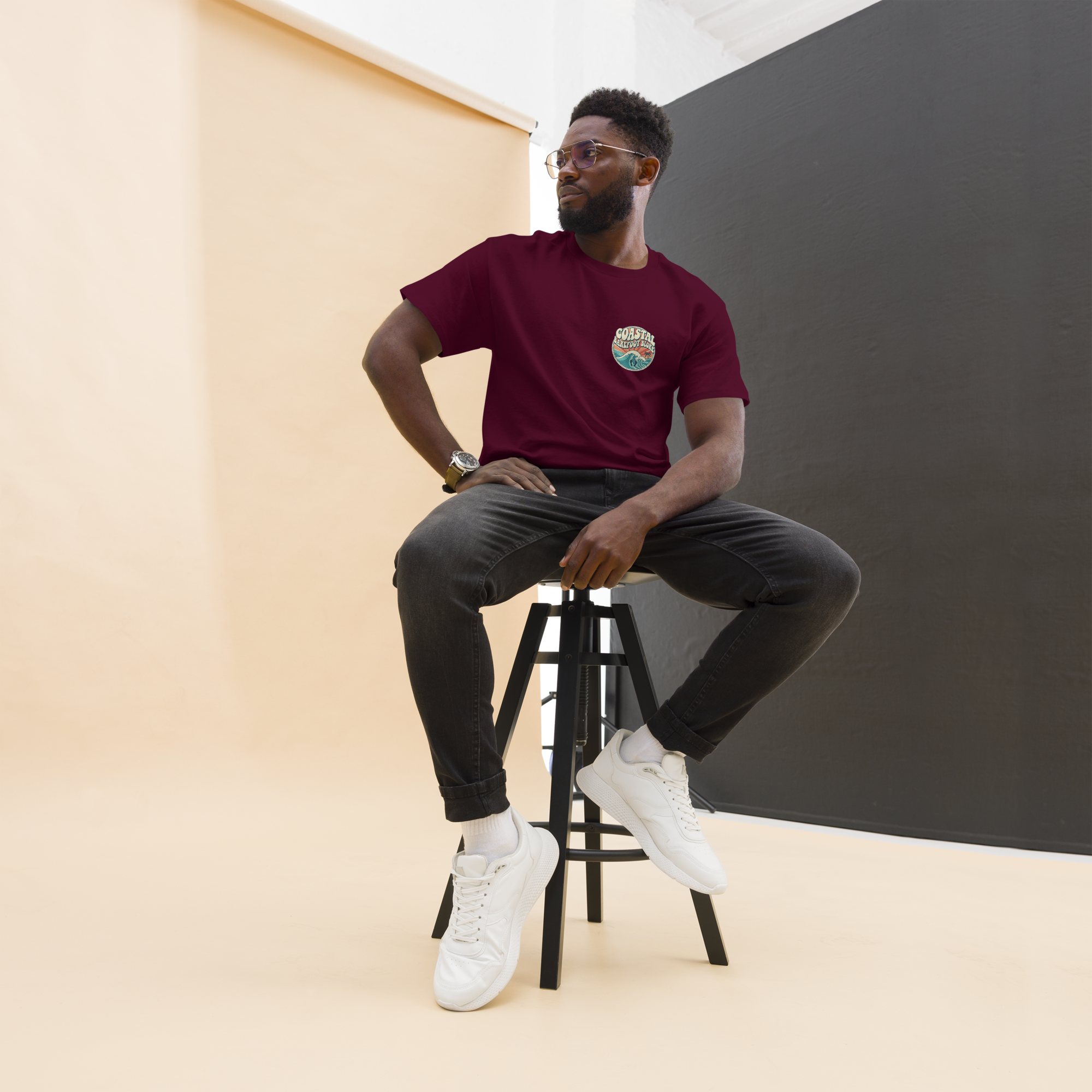Coastal Barefoot Mens Premium Tee