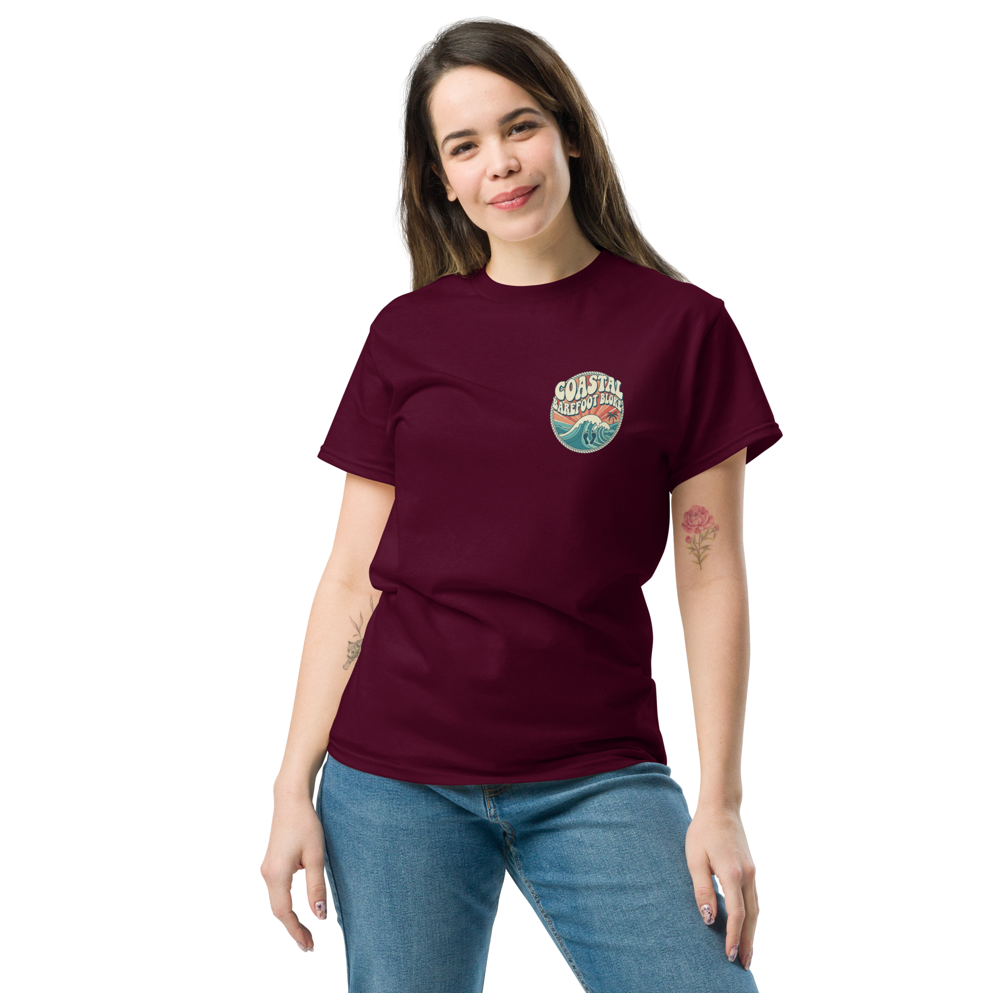 Coastal Barefoot Mens Premium Tee