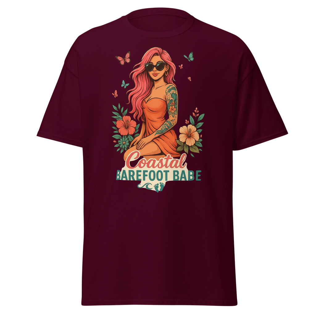 Coastal Barefoot Babe Signature Tee