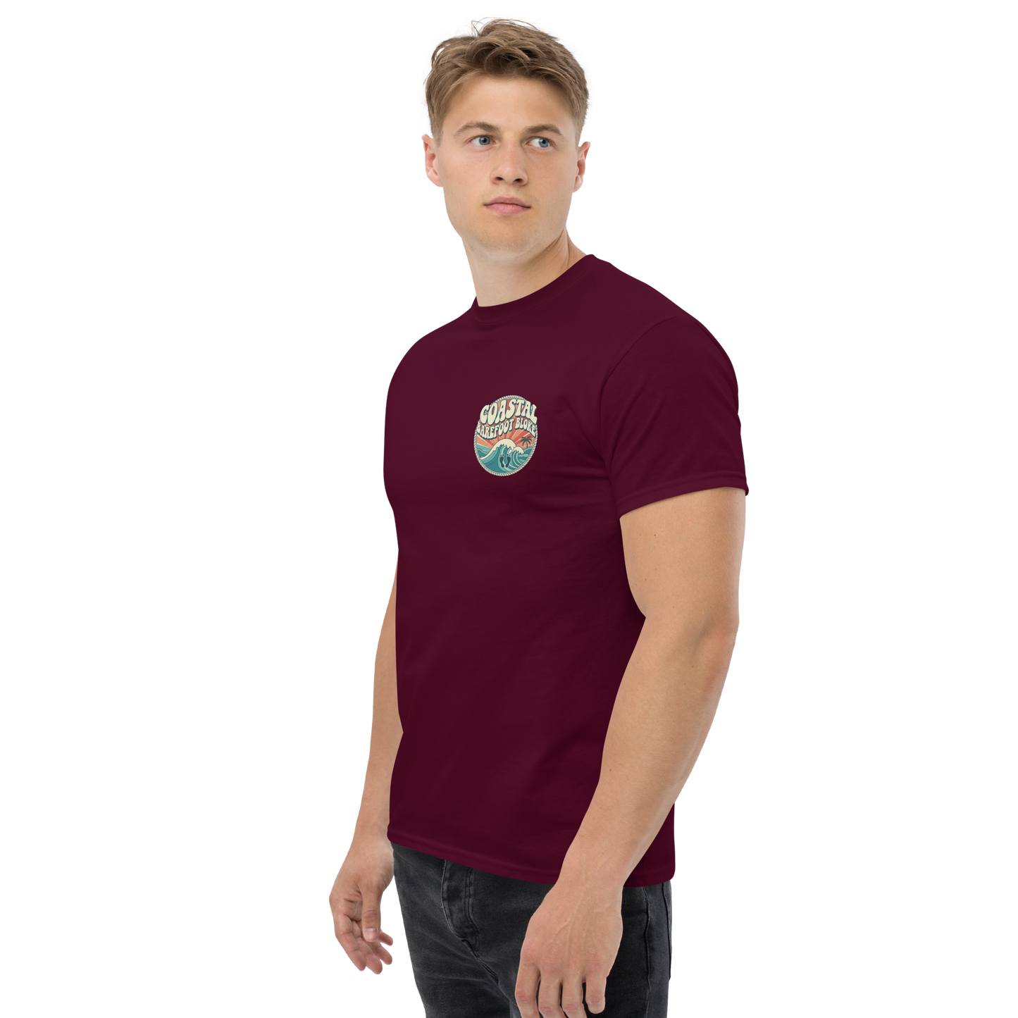 Coastal Barefoot Mens Premium Tee