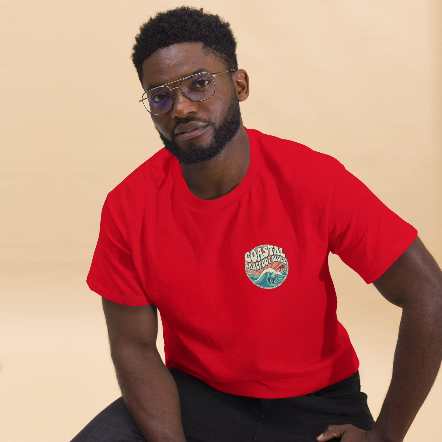 Coastal Barefoot Mens Premium Tee