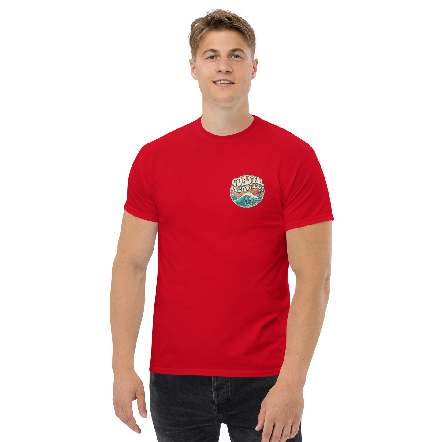 Coastal Barefoot Mens Premium Tee