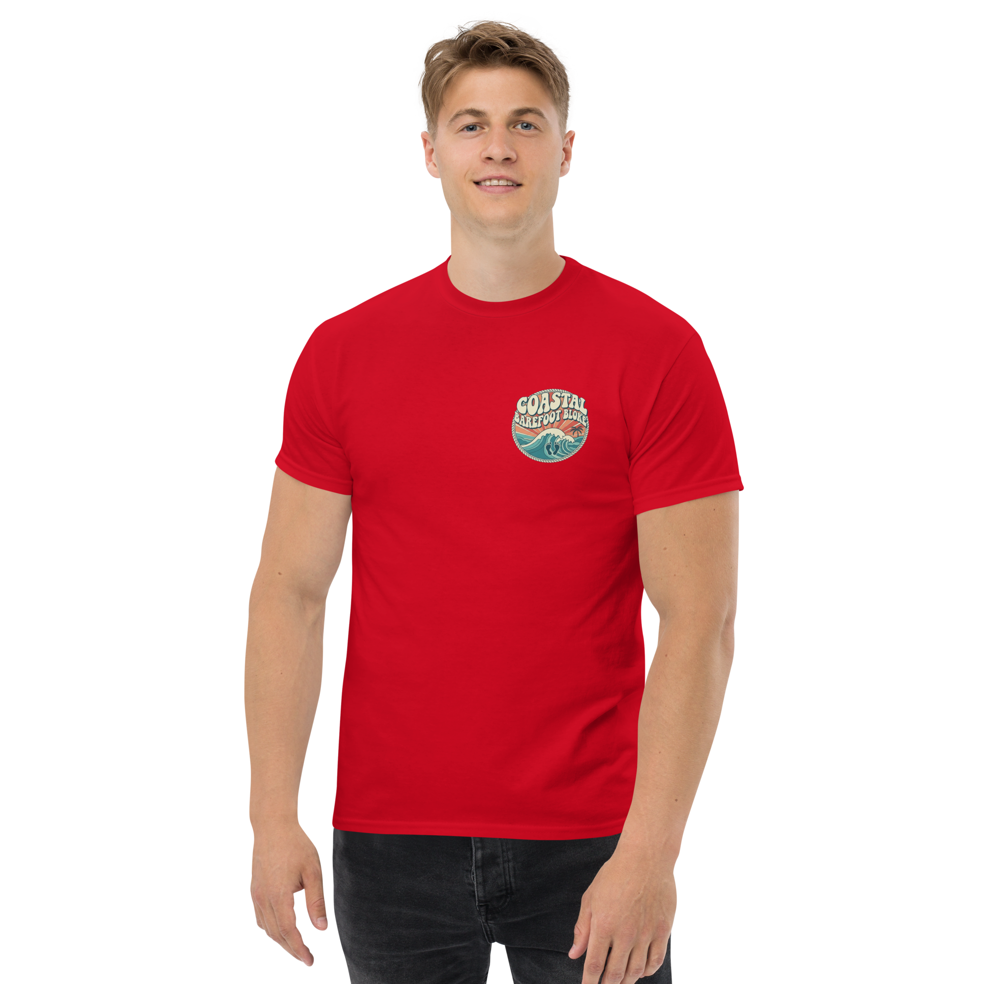 Coastal Barefoot Mens Premium Tee