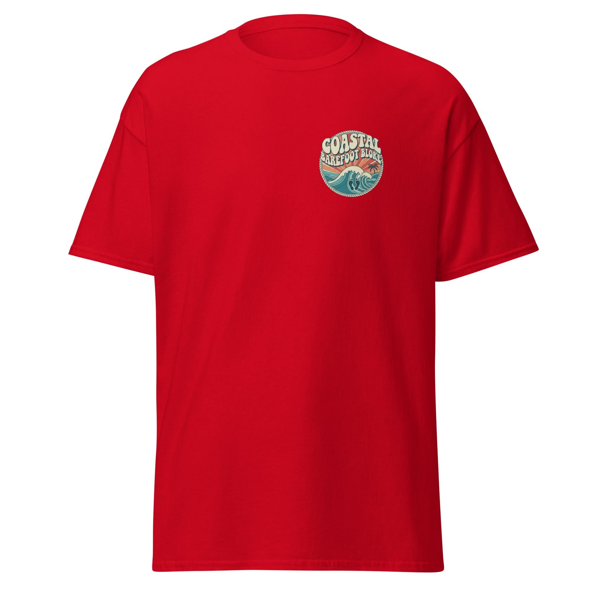 Coastal Barefoot Mens Premium Tee
