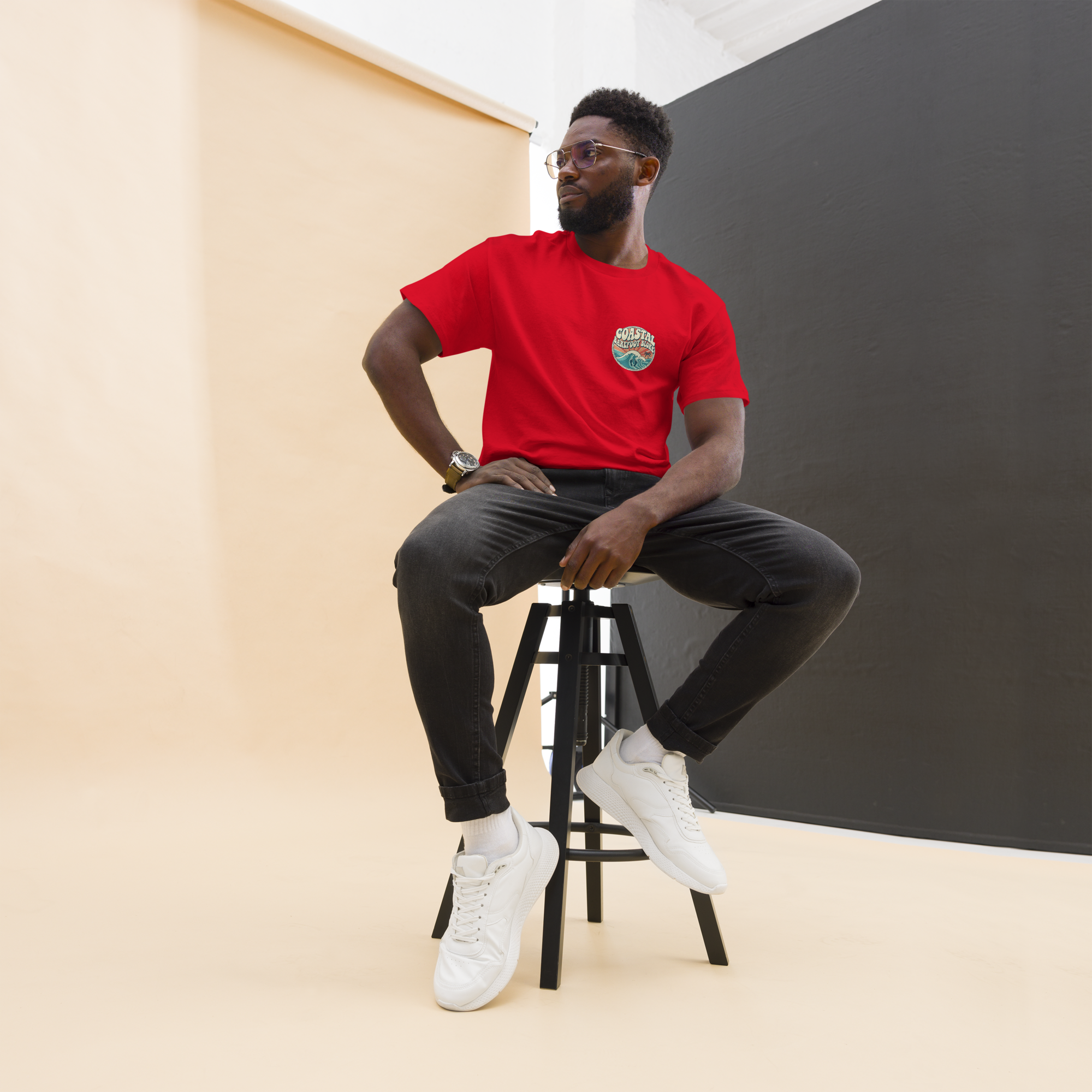 Coastal Barefoot Mens Premium Tee