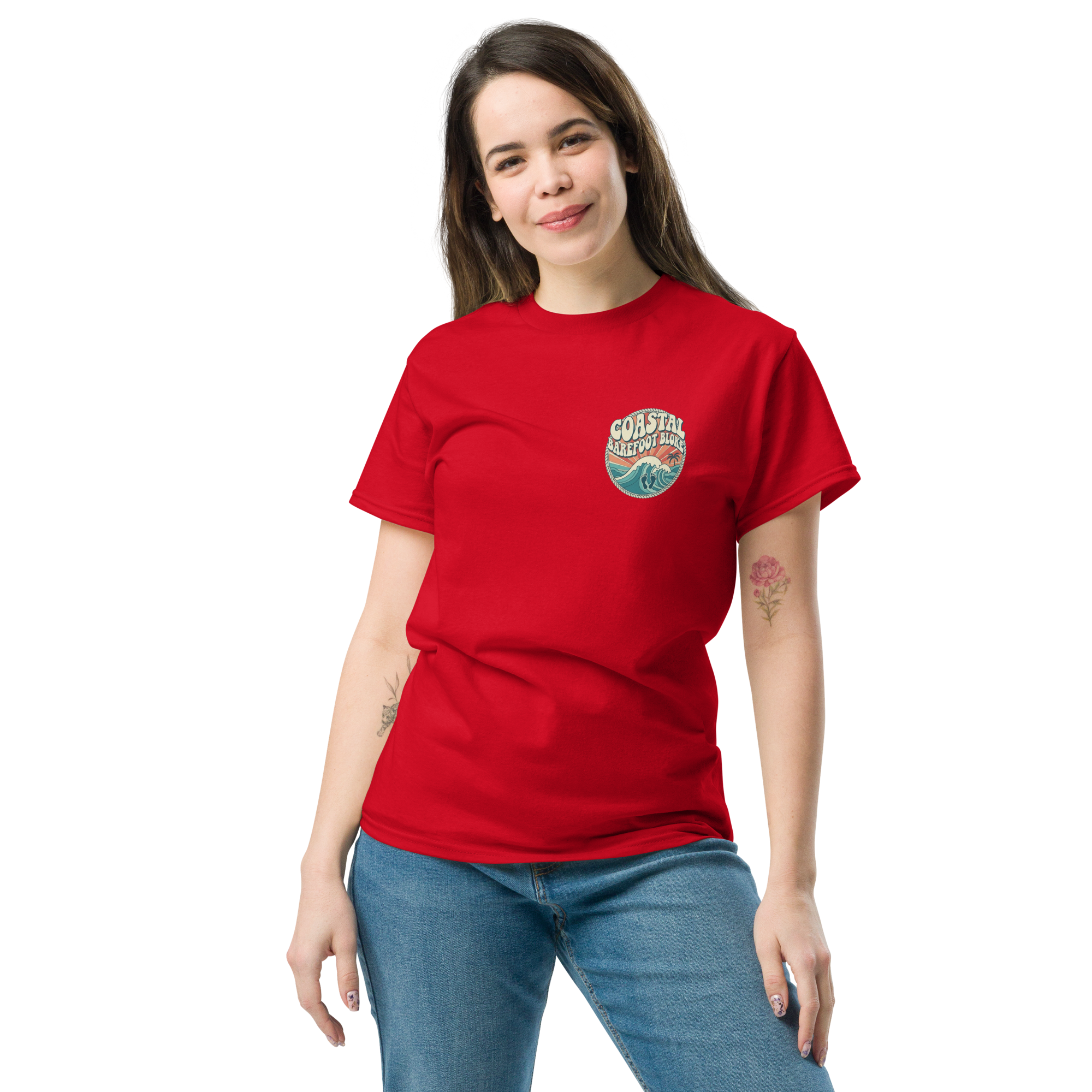 Coastal Barefoot Mens Premium Tee