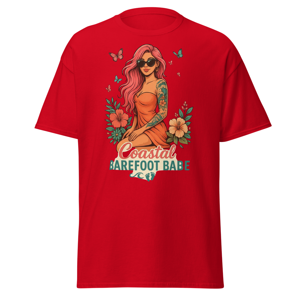 Coastal Barefoot Babe Signature Tee