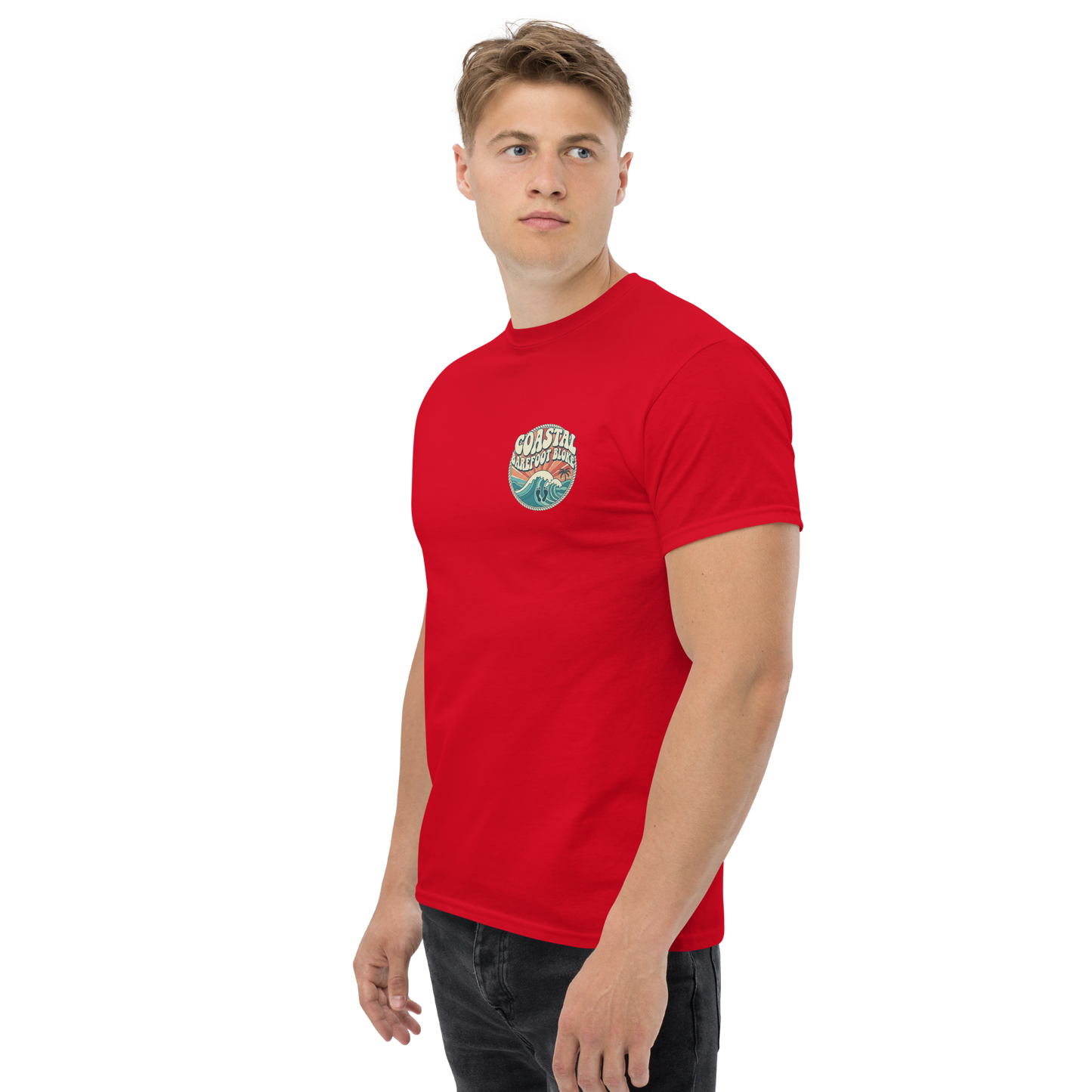 Coastal Barefoot Mens Premium Tee