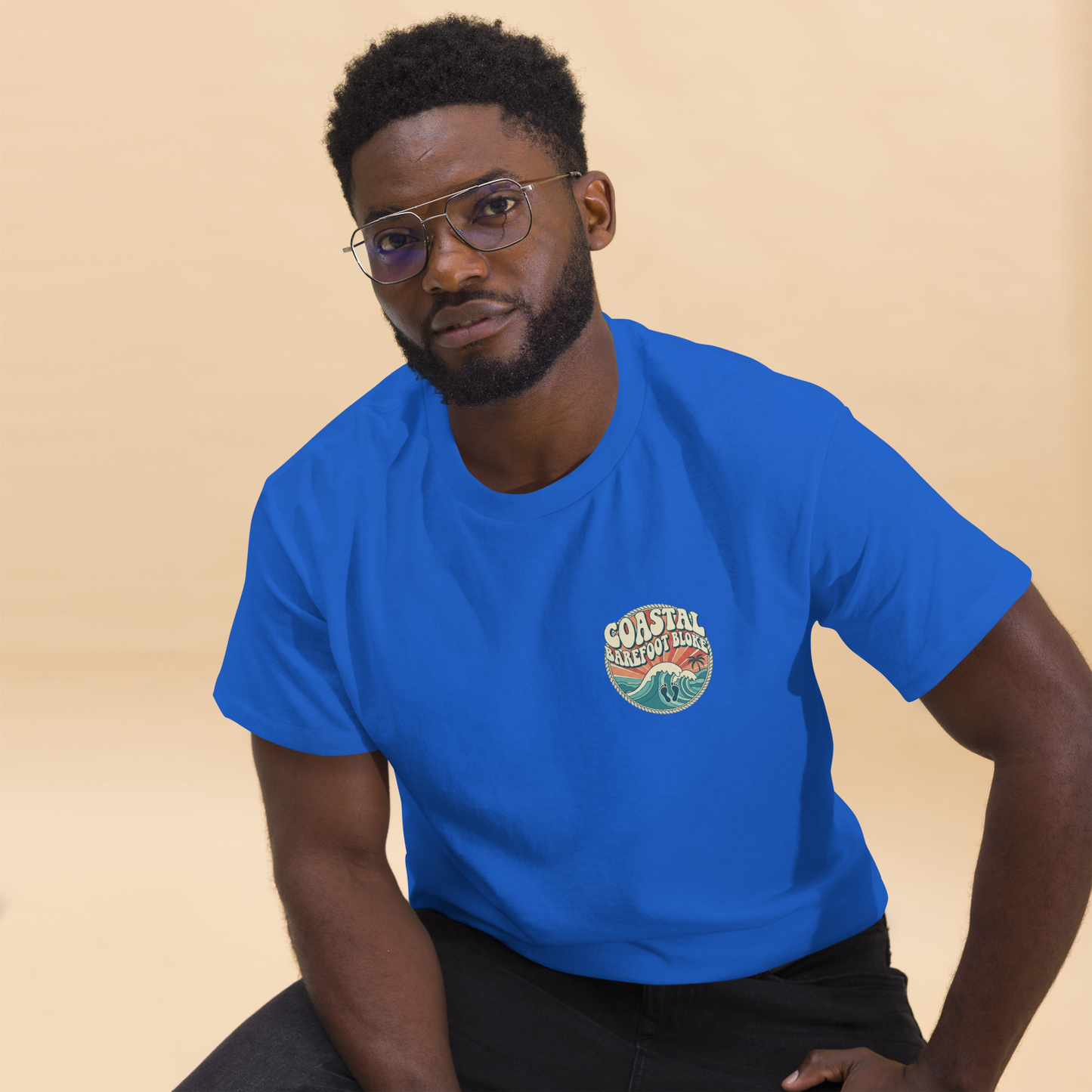 Coastal Barefoot Mens Premium Tee