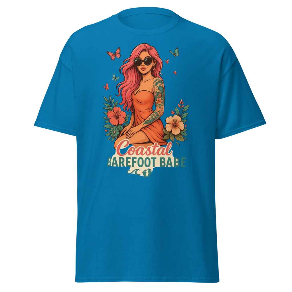 Coastal Barefoot Babe Signature Tee