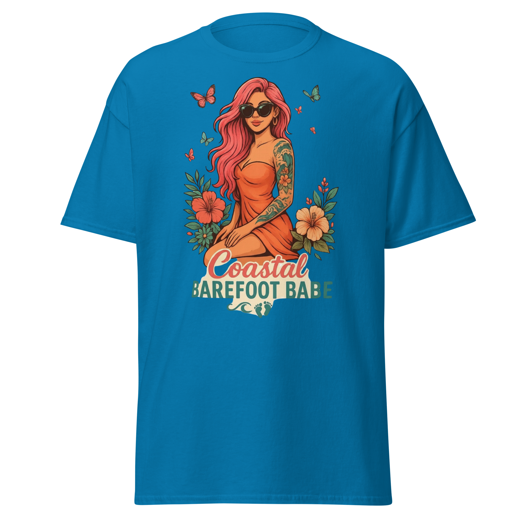 Coastal Barefoot Babe Signature Tee