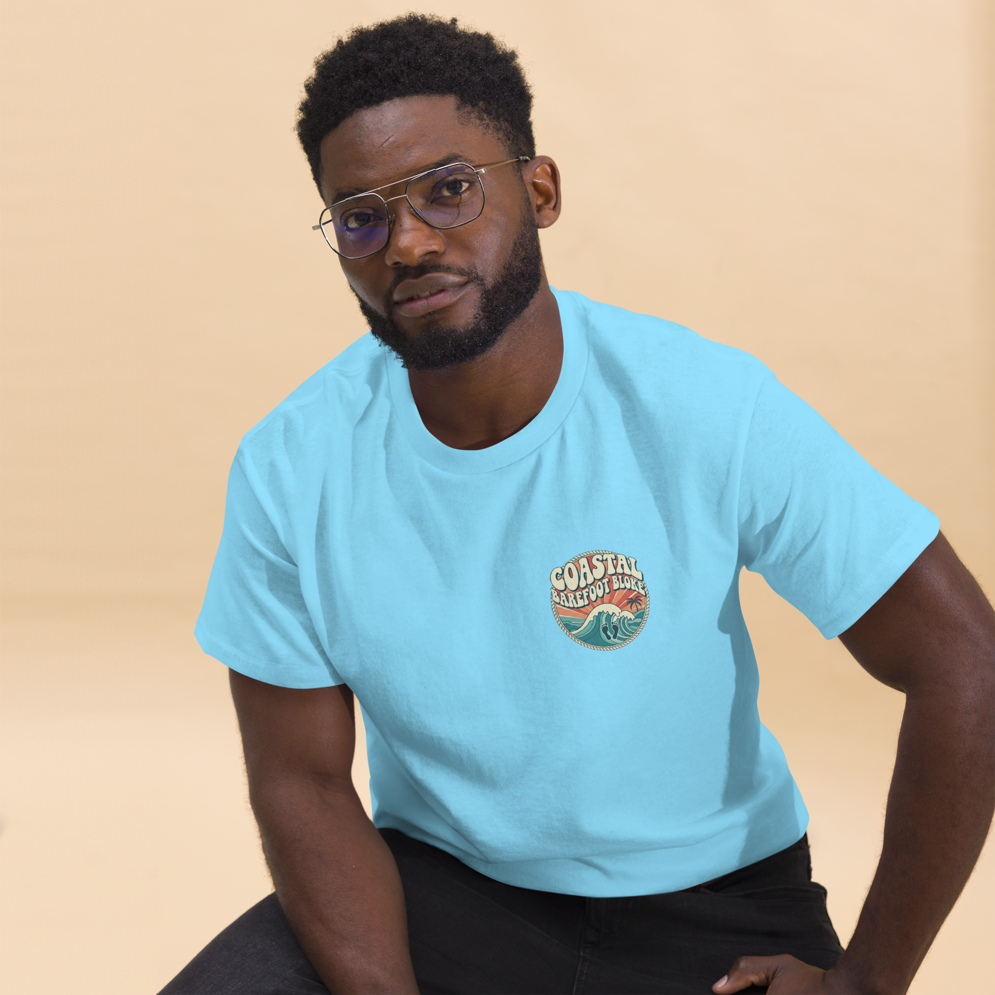 Coastal Barefoot Mens Premium Tee