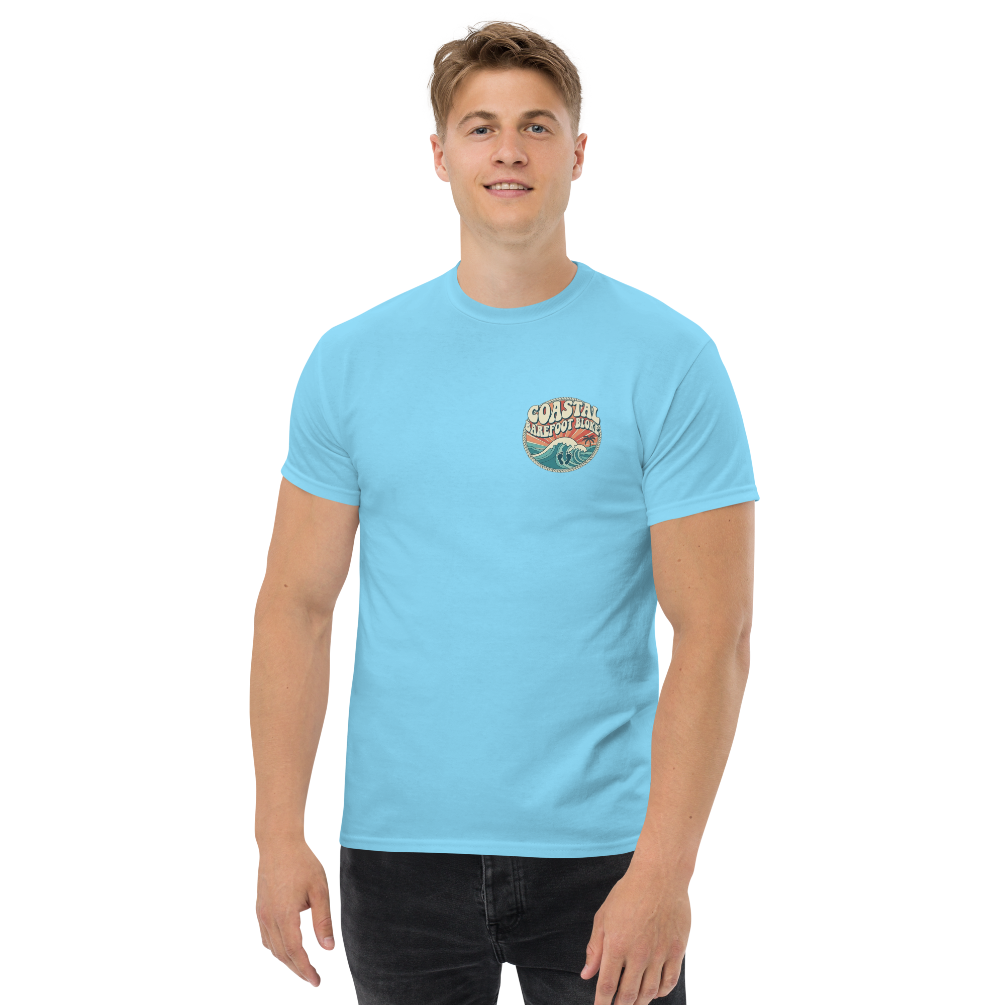 Coastal Barefoot Mens Premium Tee